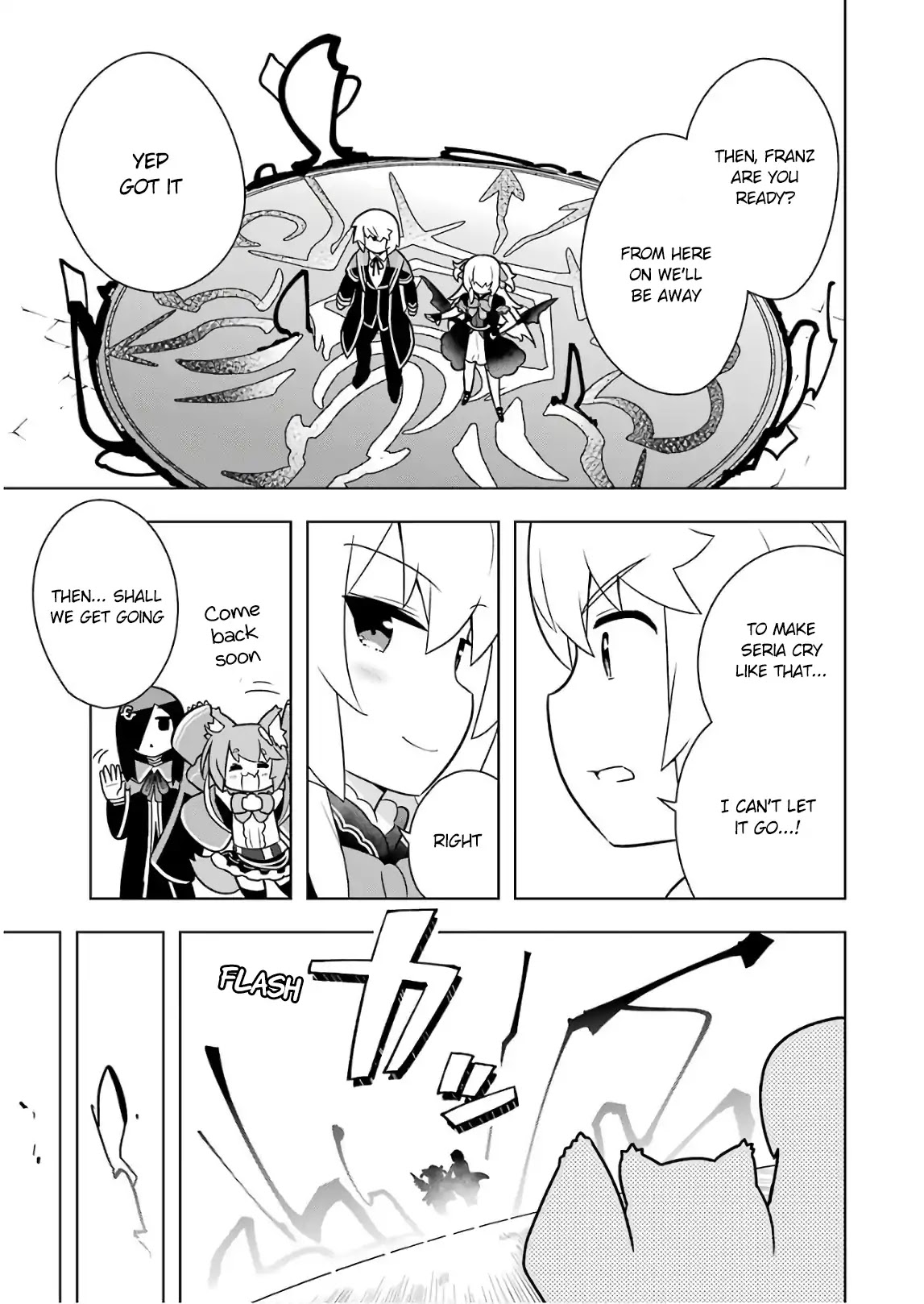 Though Young People Recoil From Entering the Black Magic Industry, I Found Its Treatment of Employees Quite Good When I Entered It, and the President and Familiar Are Cute Too So Everything Is Awesome! Chapter 12 page 15 - Chapter 12