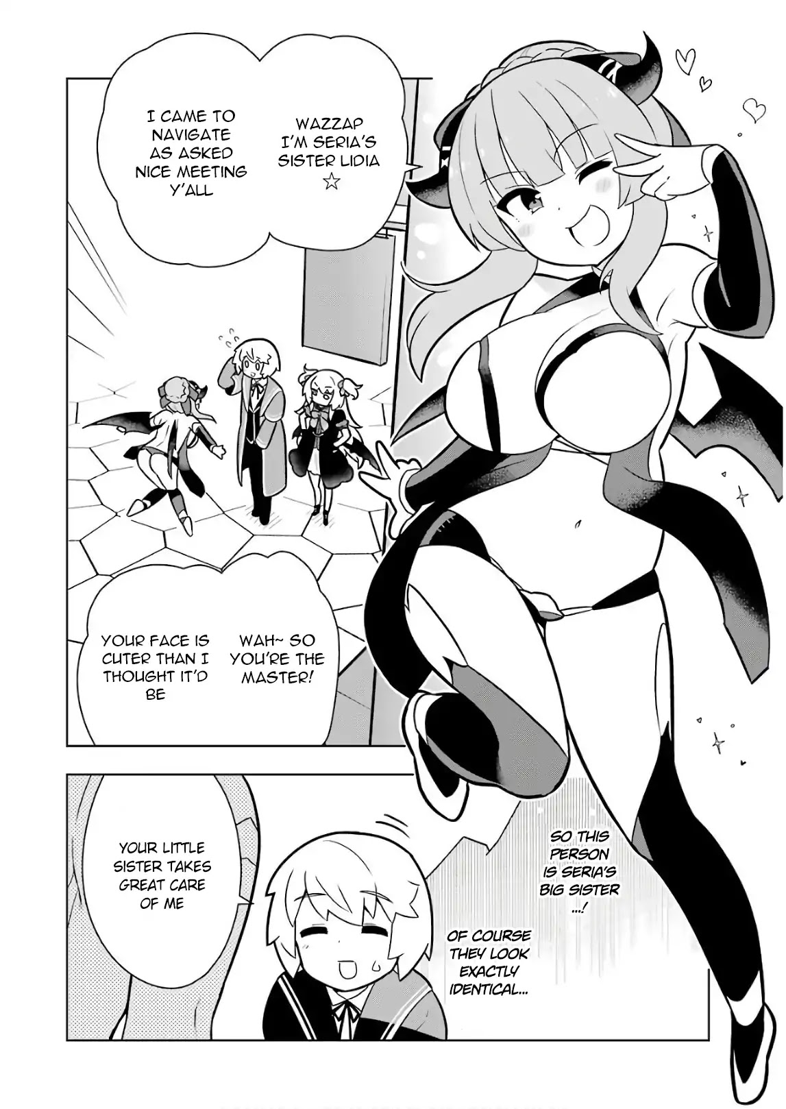 Though Young People Recoil From Entering the Black Magic Industry, I Found Its Treatment of Employees Quite Good When I Entered It, and the President and Familiar Are Cute Too So Everything Is Awesome! Chapter 12 page 18 - Chapter 12