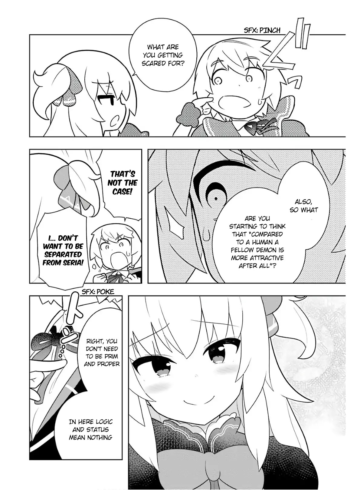 Though Young People Recoil From Entering the Black Magic Industry, I Found Its Treatment of Employees Quite Good When I Entered It, and the President and Familiar Are Cute Too So Everything Is Awesome! Chapter 12 page 22 - Chapter 12