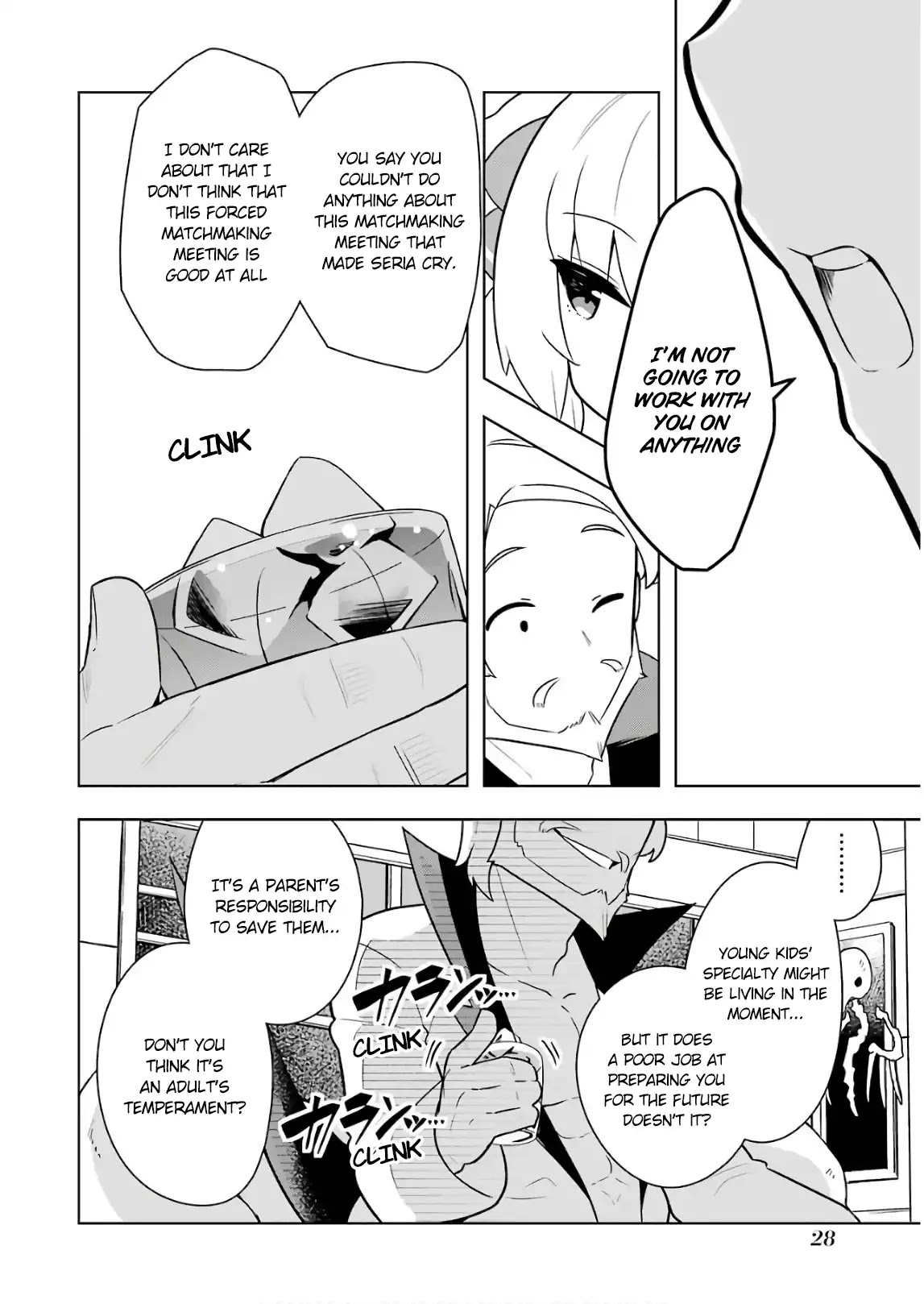 Though Young People Recoil From Entering the Black Magic Industry, I Found Its Treatment of Employees Quite Good When I Entered It, and the President and Familiar Are Cute Too So Everything Is Awesome! Chapter 12 page 30 - Chapter 12