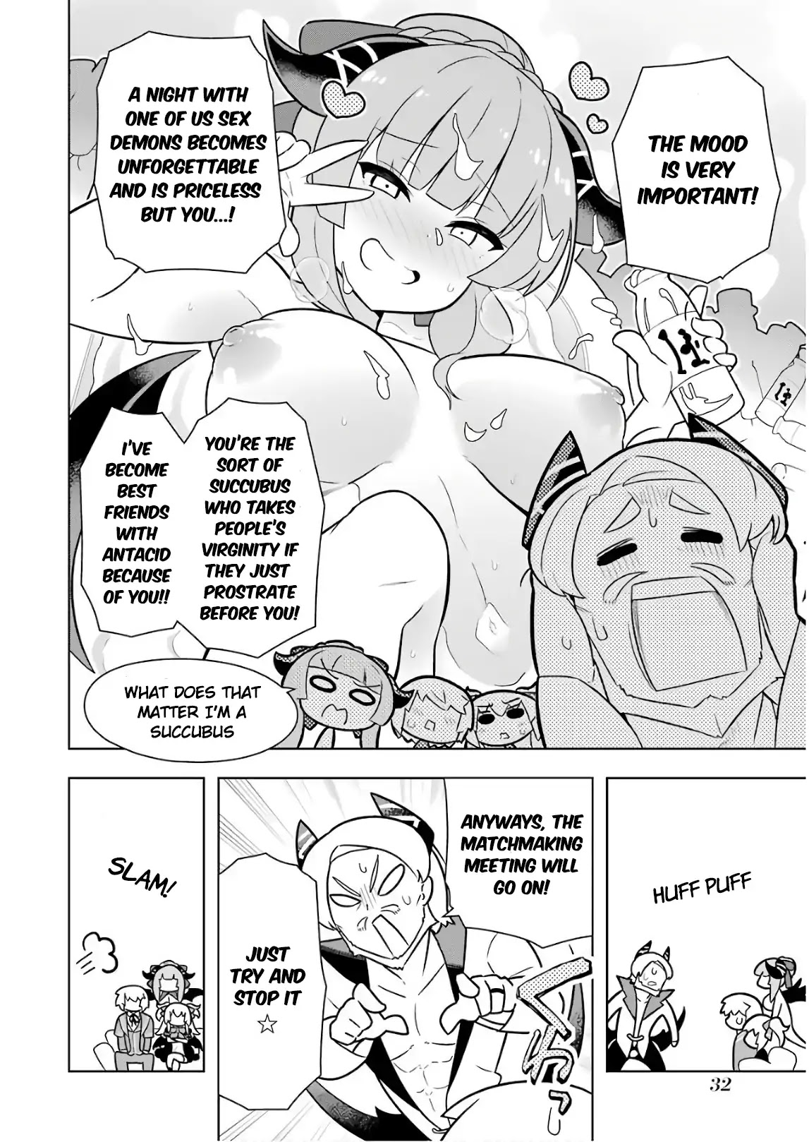Though Young People Recoil From Entering the Black Magic Industry, I Found Its Treatment of Employees Quite Good When I Entered It, and the President and Familiar Are Cute Too So Everything Is Awesome! Chapter 12 page 34 - Chapter 12