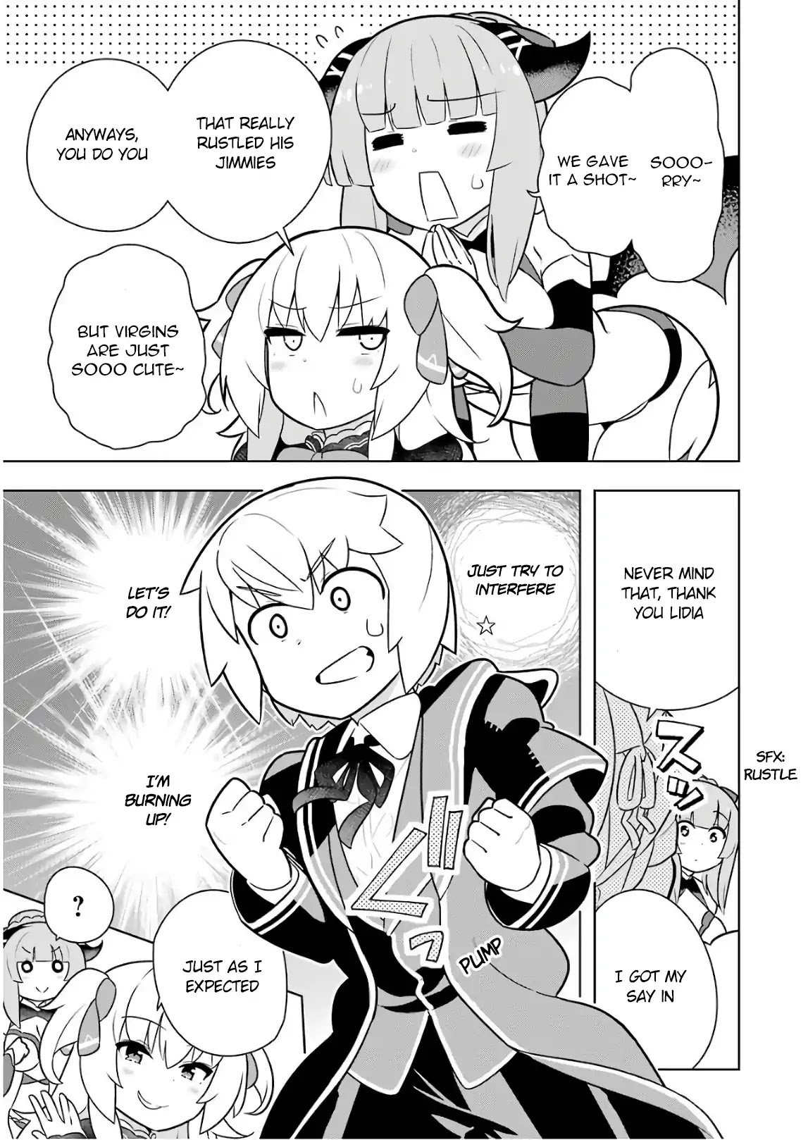 Though Young People Recoil From Entering the Black Magic Industry, I Found Its Treatment of Employees Quite Good When I Entered It, and the President and Familiar Are Cute Too So Everything Is Awesome! Chapter 12 page 35 - Chapter 12