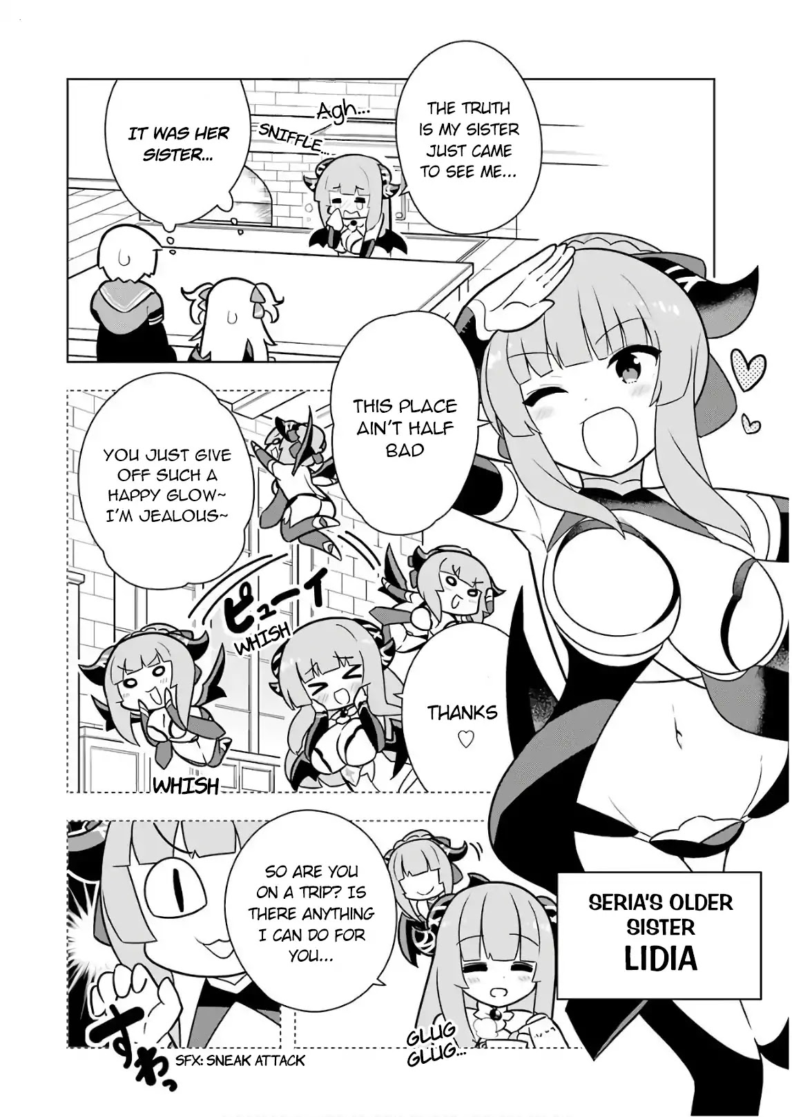 Though Young People Recoil From Entering the Black Magic Industry, I Found Its Treatment of Employees Quite Good When I Entered It, and the President and Familiar Are Cute Too So Everything Is Awesome! Chapter 12 page 6 - Chapter 12