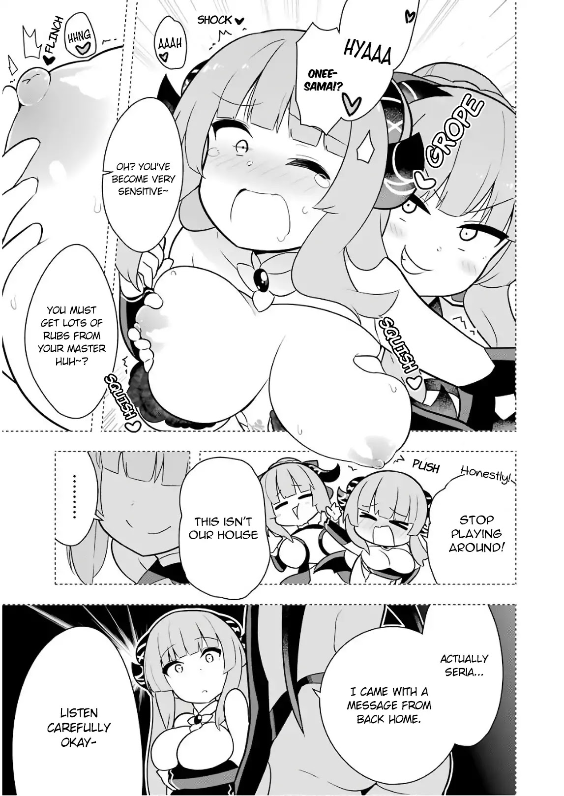 Though Young People Recoil From Entering the Black Magic Industry, I Found Its Treatment of Employees Quite Good When I Entered It, and the President and Familiar Are Cute Too So Everything Is Awesome! Chapter 12 page 7 - Chapter 12