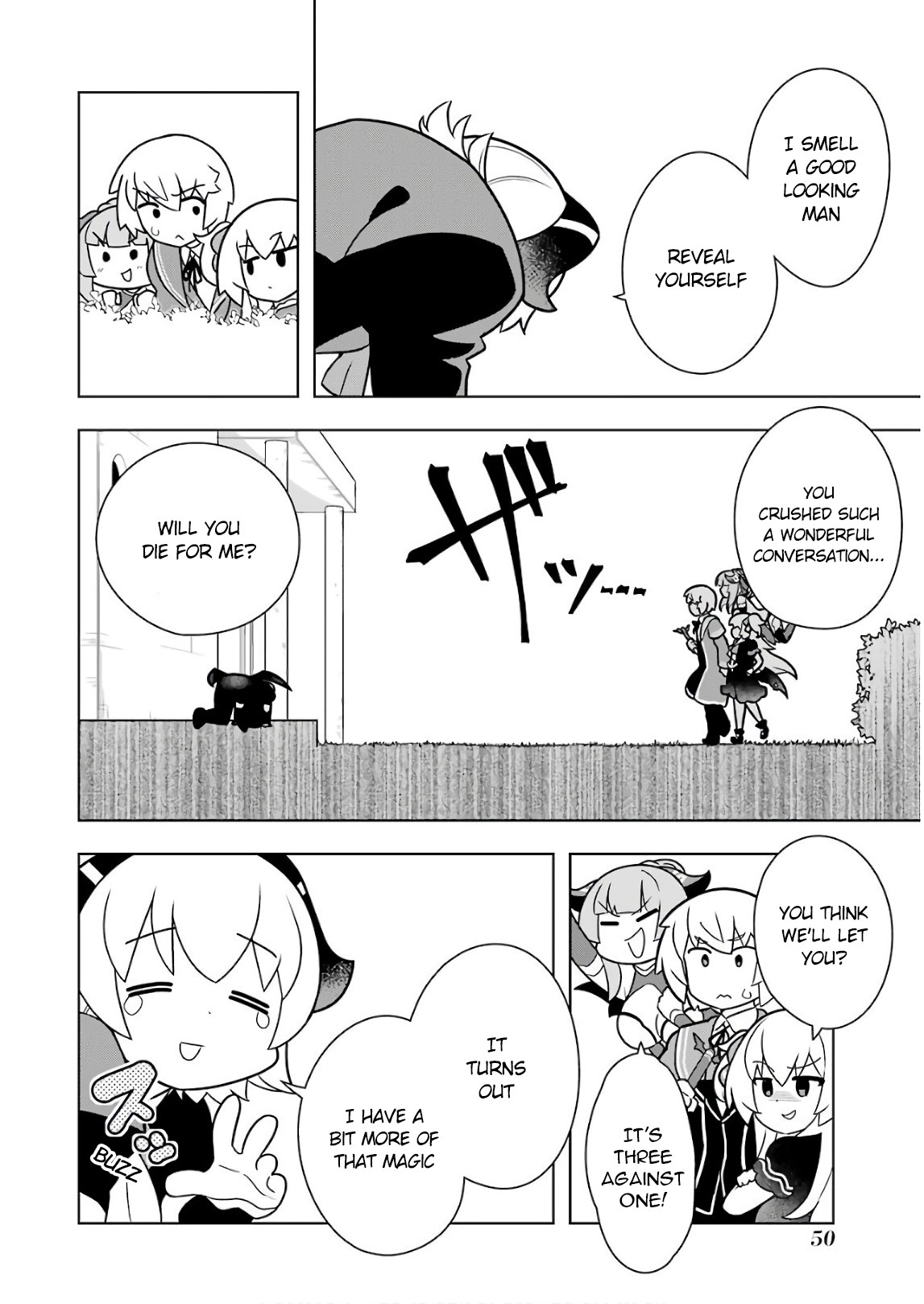 Though Young People Recoil From Entering the Black Magic Industry, I Found Its Treatment of Employees Quite Good When I Entered It, and the President and Familiar Are Cute Too So Everything Is Awesome! Chapter 13 page 12 - Chapter 13: I'm Back and Welcome Home