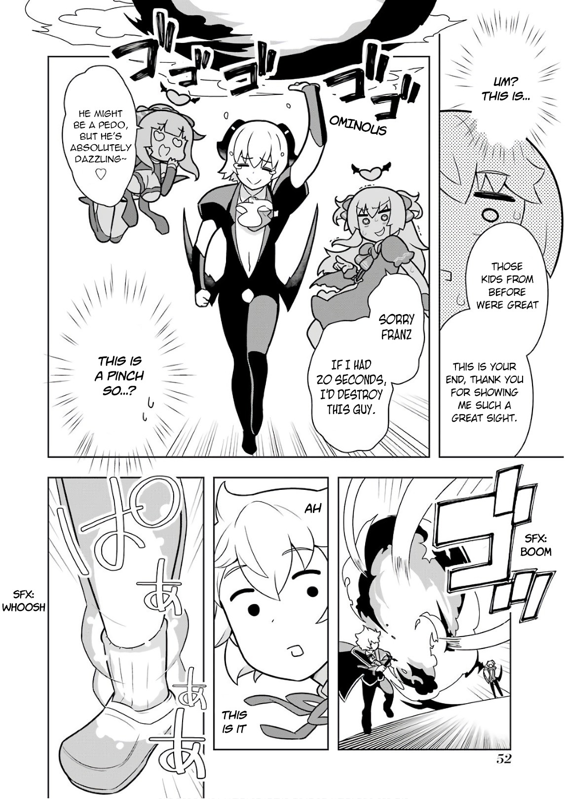 Though Young People Recoil From Entering the Black Magic Industry, I Found Its Treatment of Employees Quite Good When I Entered It, and the President and Familiar Are Cute Too So Everything Is Awesome! Chapter 13 page 14 - Chapter 13: I'm Back and Welcome Home