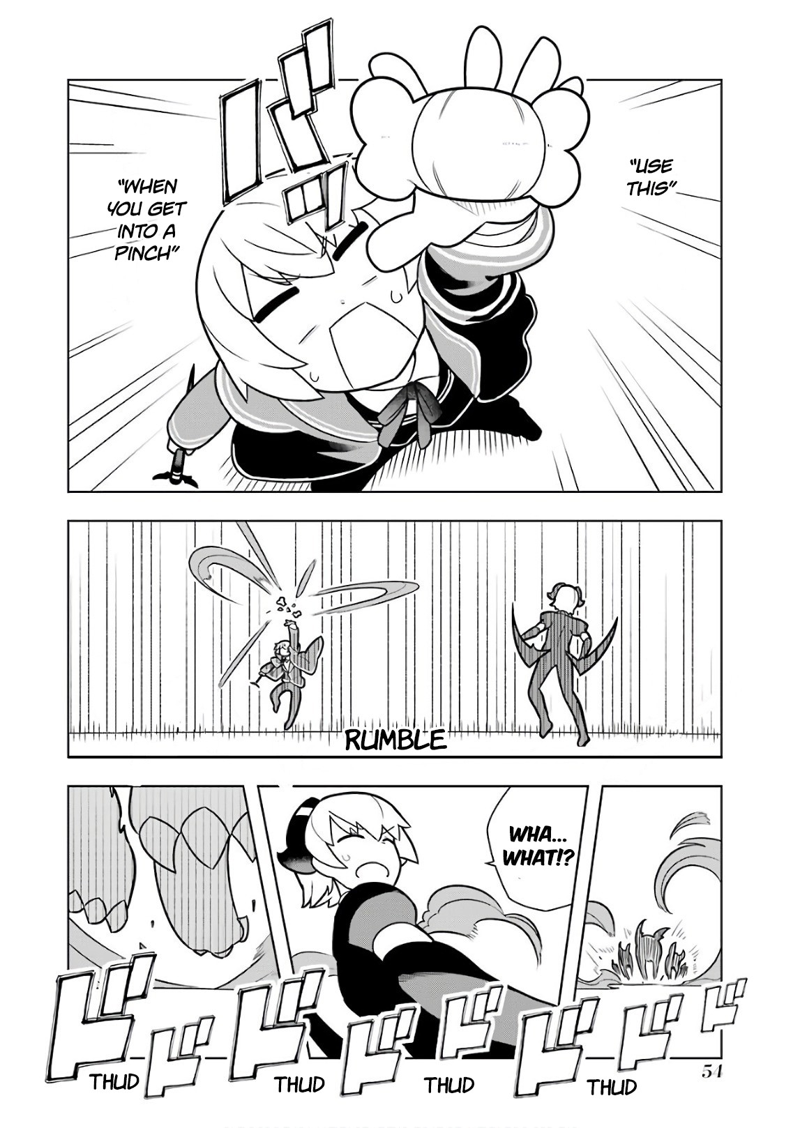 Though Young People Recoil From Entering the Black Magic Industry, I Found Its Treatment of Employees Quite Good When I Entered It, and the President and Familiar Are Cute Too So Everything Is Awesome! Chapter 13 page 16 - Chapter 13: I'm Back and Welcome Home
