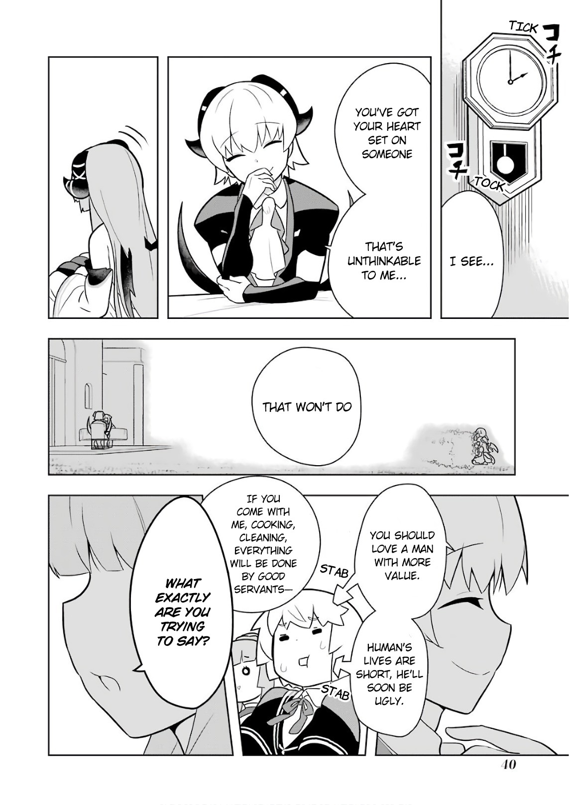 Though Young People Recoil From Entering the Black Magic Industry, I Found Its Treatment of Employees Quite Good When I Entered It, and the President and Familiar Are Cute Too So Everything Is Awesome! Chapter 13 page 2 - Chapter 13: I'm Back and Welcome Home