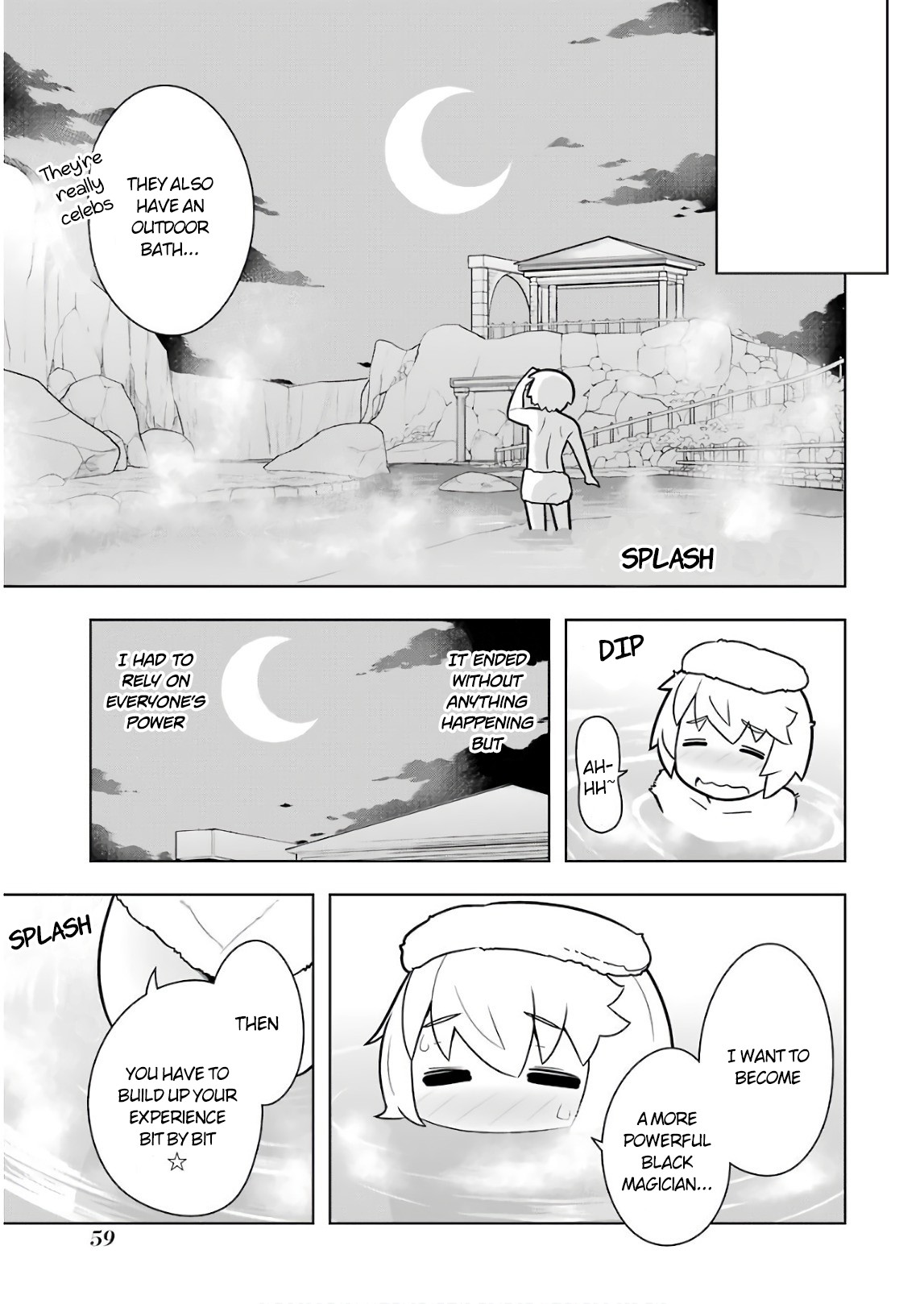 Though Young People Recoil From Entering the Black Magic Industry, I Found Its Treatment of Employees Quite Good When I Entered It, and the President and Familiar Are Cute Too So Everything Is Awesome! Chapter 13 page 21 - Chapter 13: I'm Back and Welcome Home
