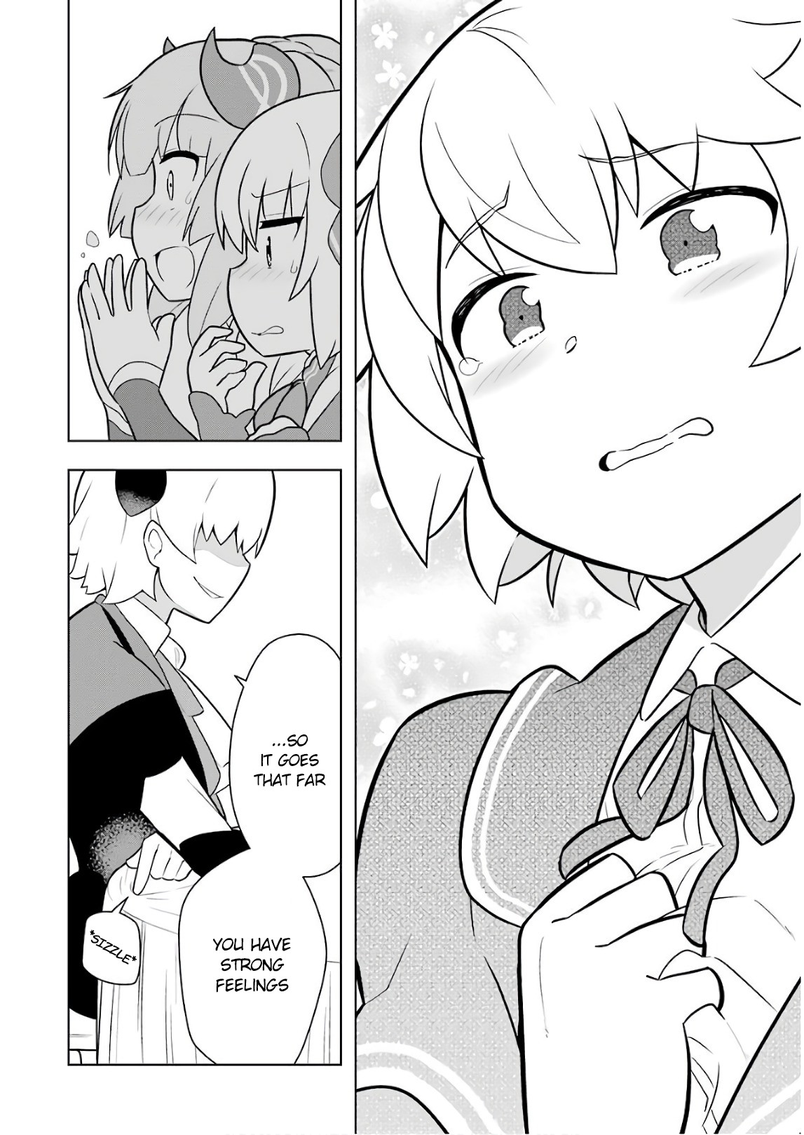 Though Young People Recoil From Entering the Black Magic Industry, I Found Its Treatment of Employees Quite Good When I Entered It, and the President and Familiar Are Cute Too So Everything Is Awesome! Chapter 13 page 4 - Chapter 13: I'm Back and Welcome Home