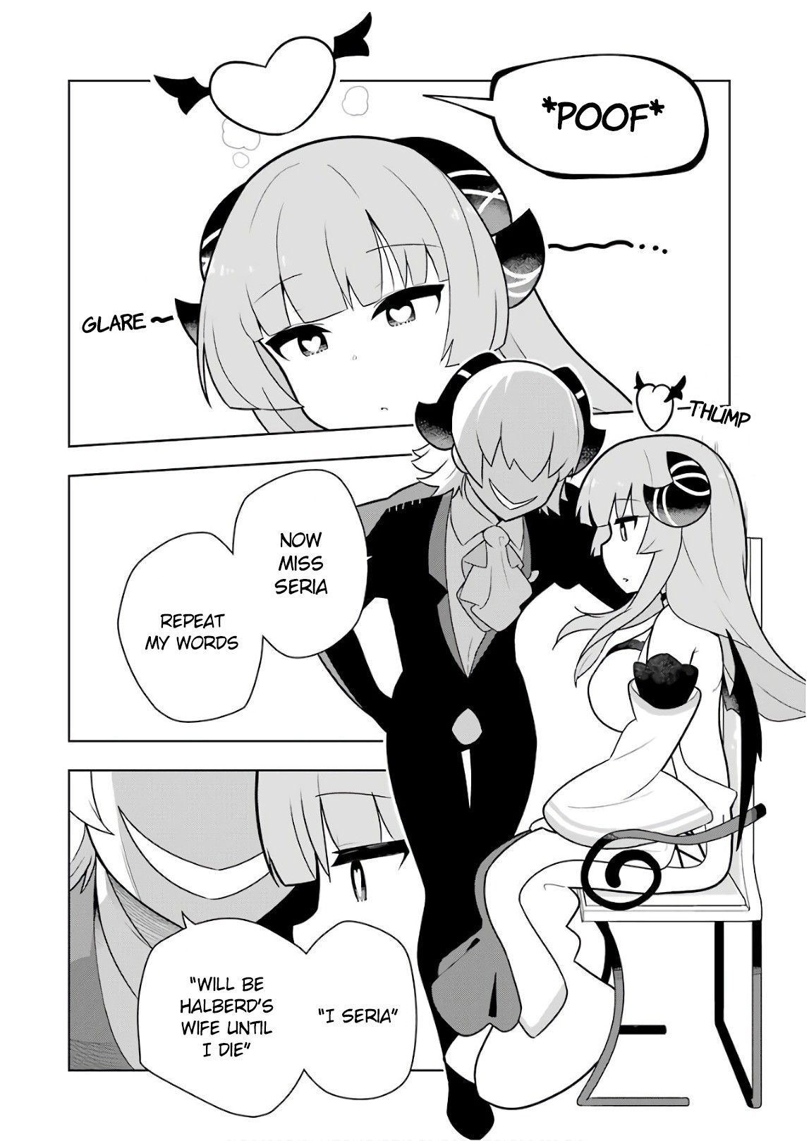 Though Young People Recoil From Entering the Black Magic Industry, I Found Its Treatment of Employees Quite Good When I Entered It, and the President and Familiar Are Cute Too So Everything Is Awesome! Chapter 13 page 6 - Chapter 13: I'm Back and Welcome Home