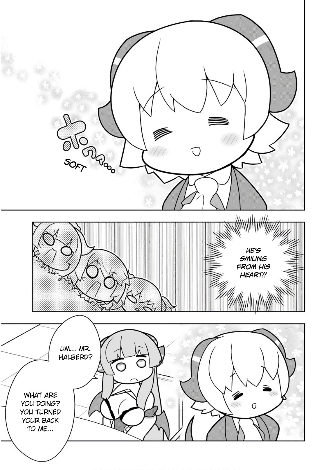 Though Young People Recoil From Entering the Black Magic Industry, I Found Its Treatment of Employees Quite Good When I Entered It, and the President and Familiar Are Cute Too So Everything Is Awesome! Chapter 13 page 9 - Chapter 13: I'm Back and Welcome Home