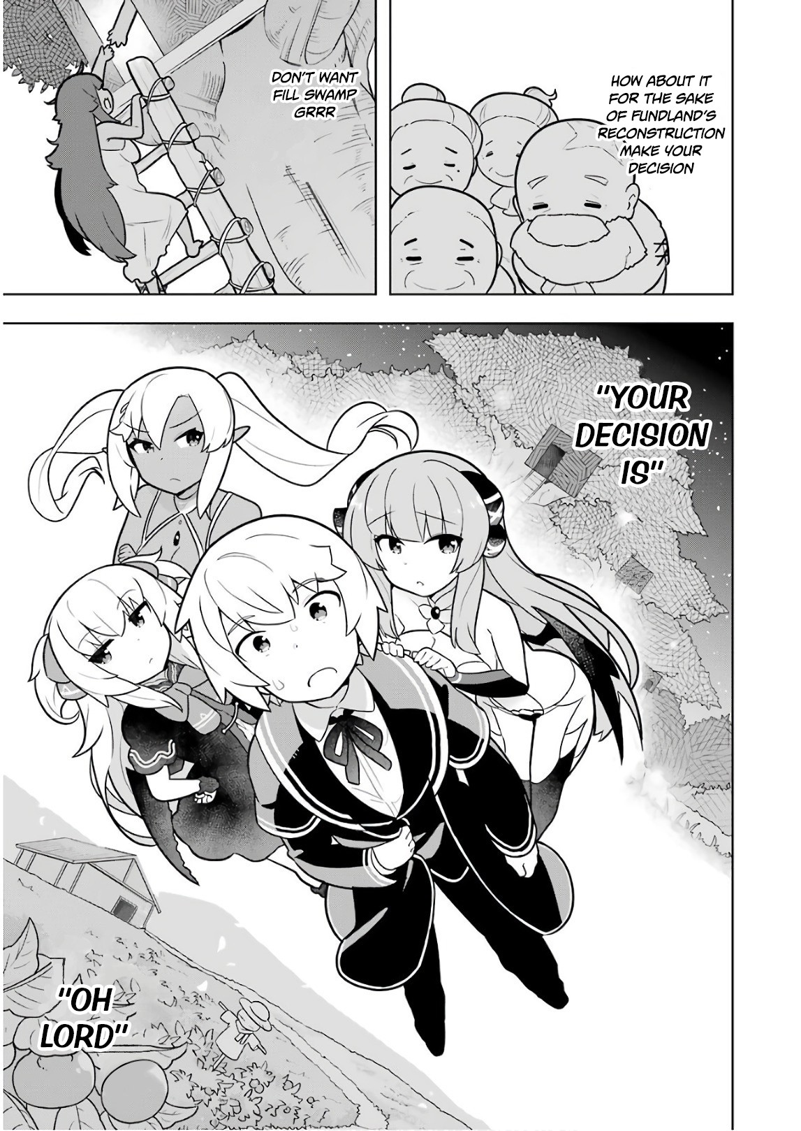 Though Young People Recoil From Entering the Black Magic Industry, I Found Its Treatment of Employees Quite Good When I Entered It, and the President and Familiar Are Cute Too So Everything Is Awesome! Chapter 14 page 27 - Chapter 14: The Issue of Remote Village Development