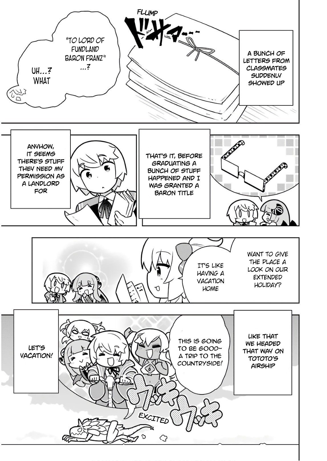 Though Young People Recoil From Entering the Black Magic Industry, I Found Its Treatment of Employees Quite Good When I Entered It, and the President and Familiar Are Cute Too So Everything Is Awesome! Chapter 14 page 3 - Chapter 14: The Issue of Remote Village Development