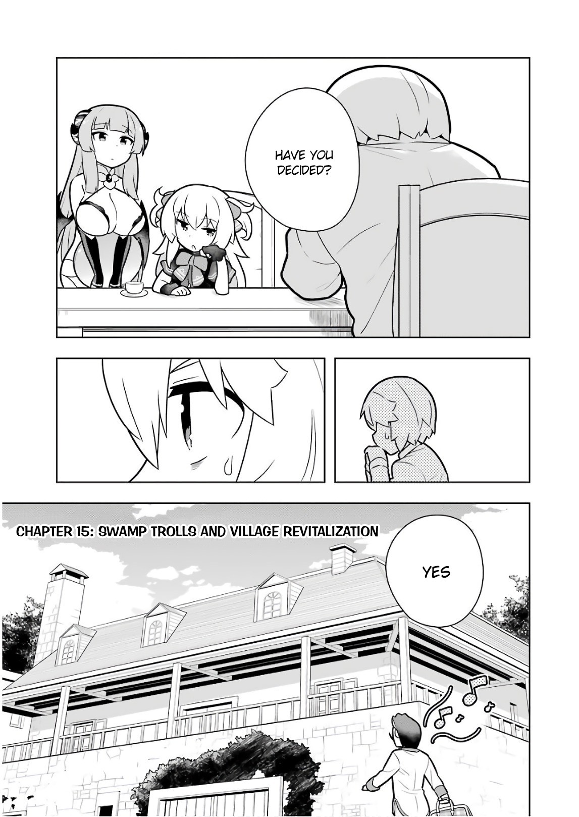 Though Young People Recoil From Entering the Black Magic Industry, I Found Its Treatment of Employees Quite Good When I Entered It, and the President and Familiar Are Cute Too So Everything Is Awesome! Chapter 15 page 1 - Chapter 15: Swamp Trolls and Village Revitalization