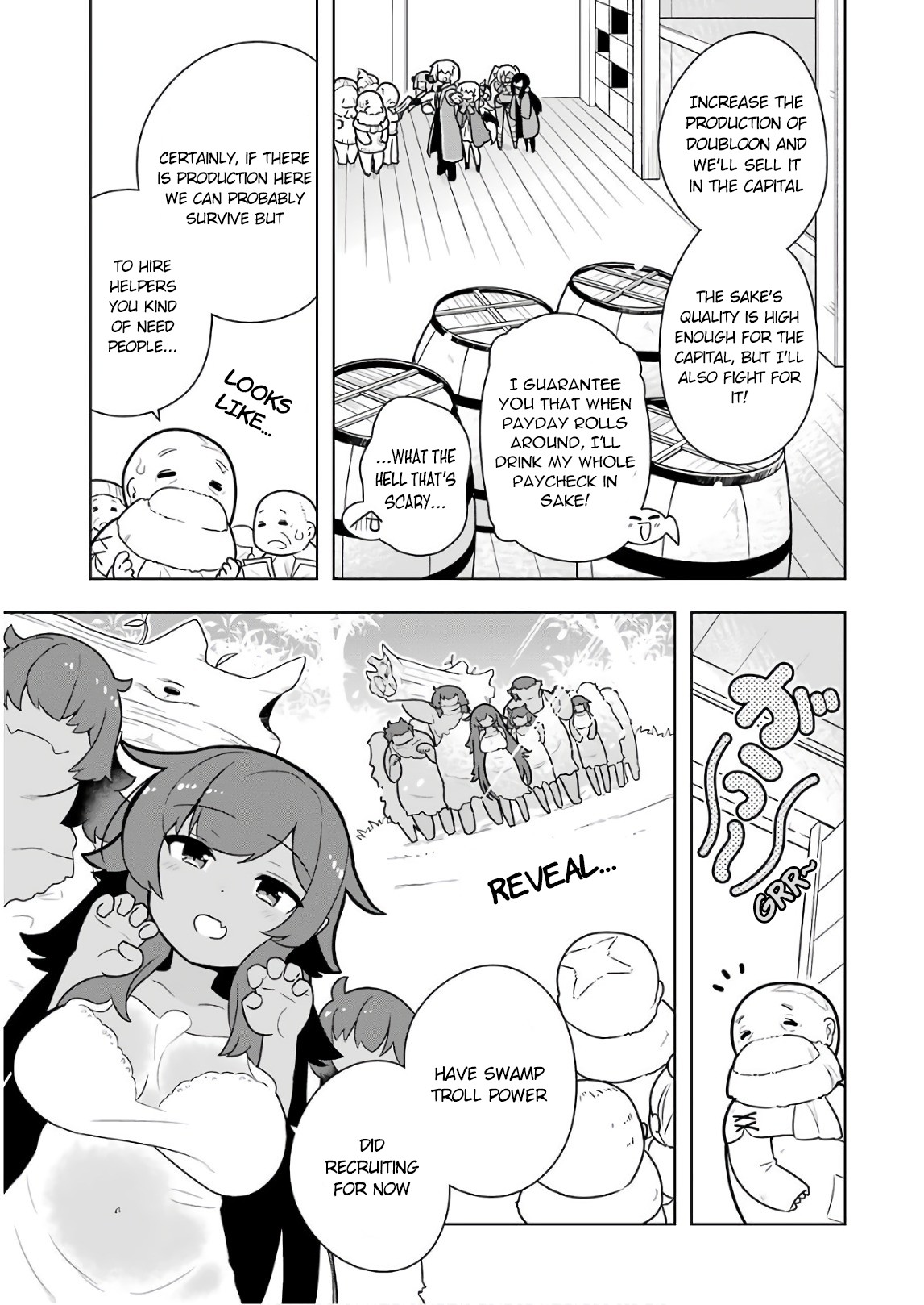 Though Young People Recoil From Entering the Black Magic Industry, I Found Its Treatment of Employees Quite Good When I Entered It, and the President and Familiar Are Cute Too So Everything Is Awesome! Chapter 15 page 17 - Chapter 15: Swamp Trolls and Village Revitalization
