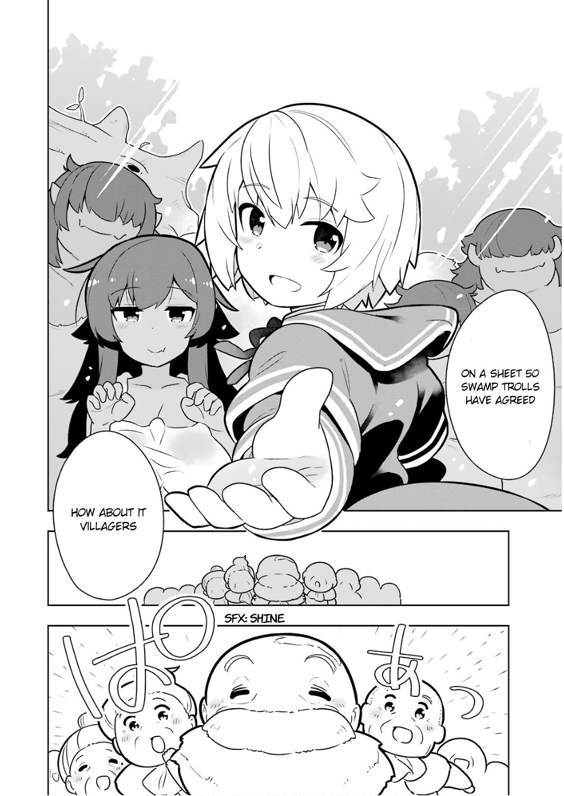 Though Young People Recoil From Entering the Black Magic Industry, I Found Its Treatment of Employees Quite Good When I Entered It, and the President and Familiar Are Cute Too So Everything Is Awesome! Chapter 15 page 18 - Chapter 15: Swamp Trolls and Village Revitalization