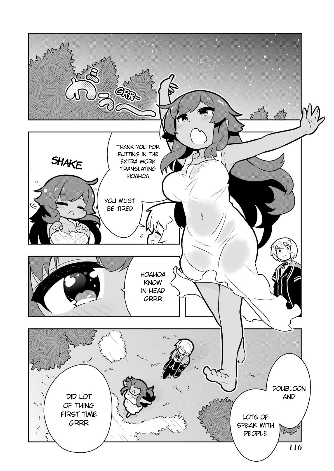 Though Young People Recoil From Entering the Black Magic Industry, I Found Its Treatment of Employees Quite Good When I Entered It, and the President and Familiar Are Cute Too So Everything Is Awesome! Chapter 15 page 22 - Chapter 15: Swamp Trolls and Village Revitalization