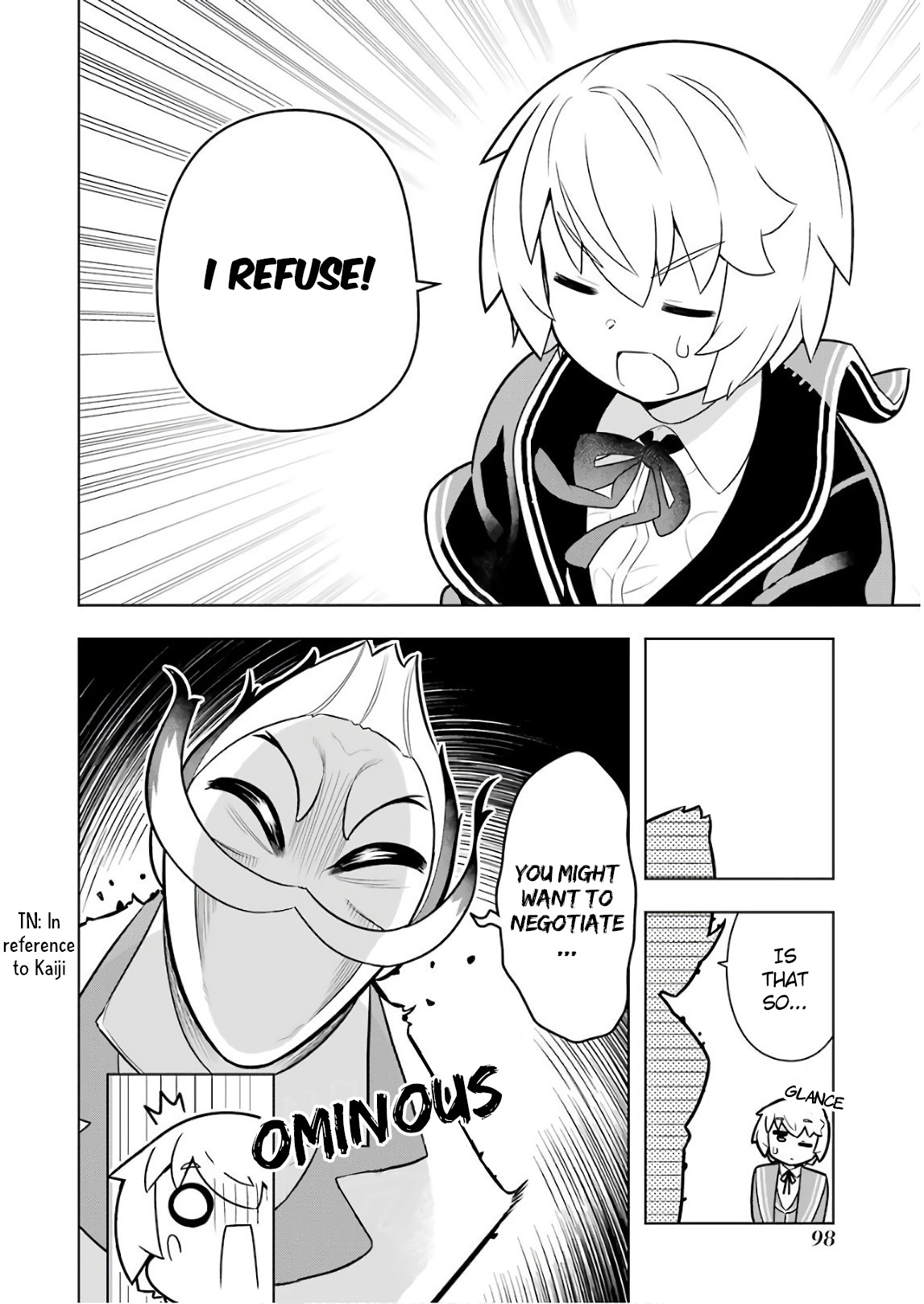 Though Young People Recoil From Entering the Black Magic Industry, I Found Its Treatment of Employees Quite Good When I Entered It, and the President and Familiar Are Cute Too So Everything Is Awesome! Chapter 15 page 4 - Chapter 15: Swamp Trolls and Village Revitalization
