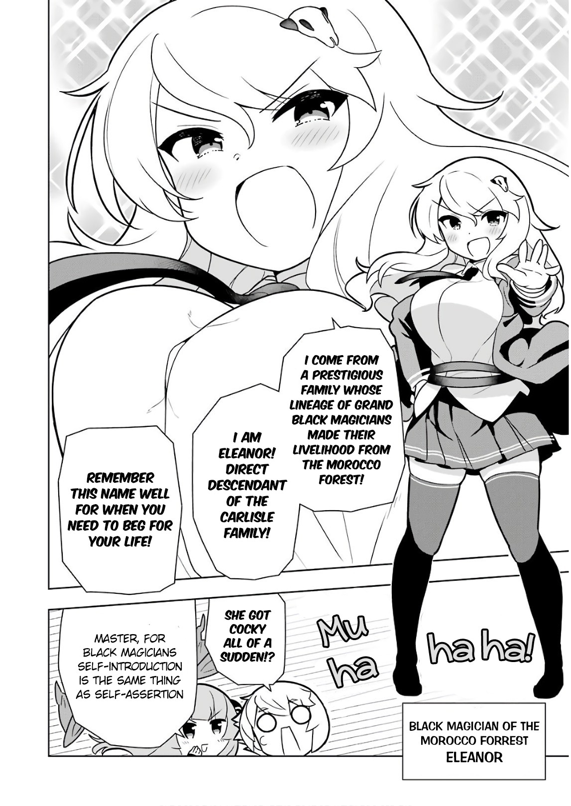 Though Young People Recoil From Entering the Black Magic Industry, I Found Its Treatment of Employees Quite Good When I Entered It, and the President and Familiar Are Cute Too So Everything Is Awesome! Chapter 16 page 16 - Chapter 16: I went to the Black Magic Industry's New Employee Training