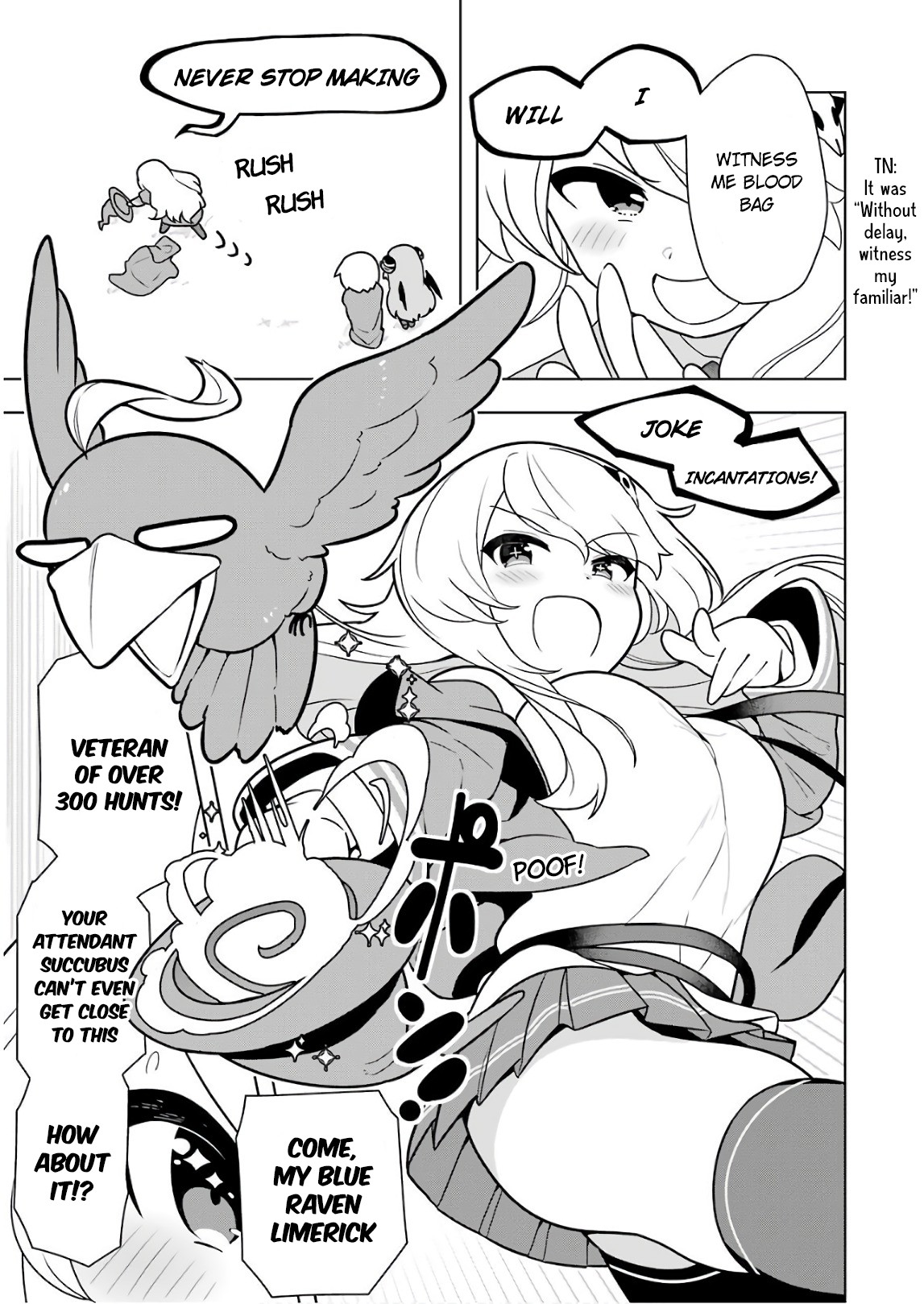 Though Young People Recoil From Entering the Black Magic Industry, I Found Its Treatment of Employees Quite Good When I Entered It, and the President and Familiar Are Cute Too So Everything Is Awesome! Chapter 16 page 17 - Chapter 16: I went to the Black Magic Industry's New Employee Training