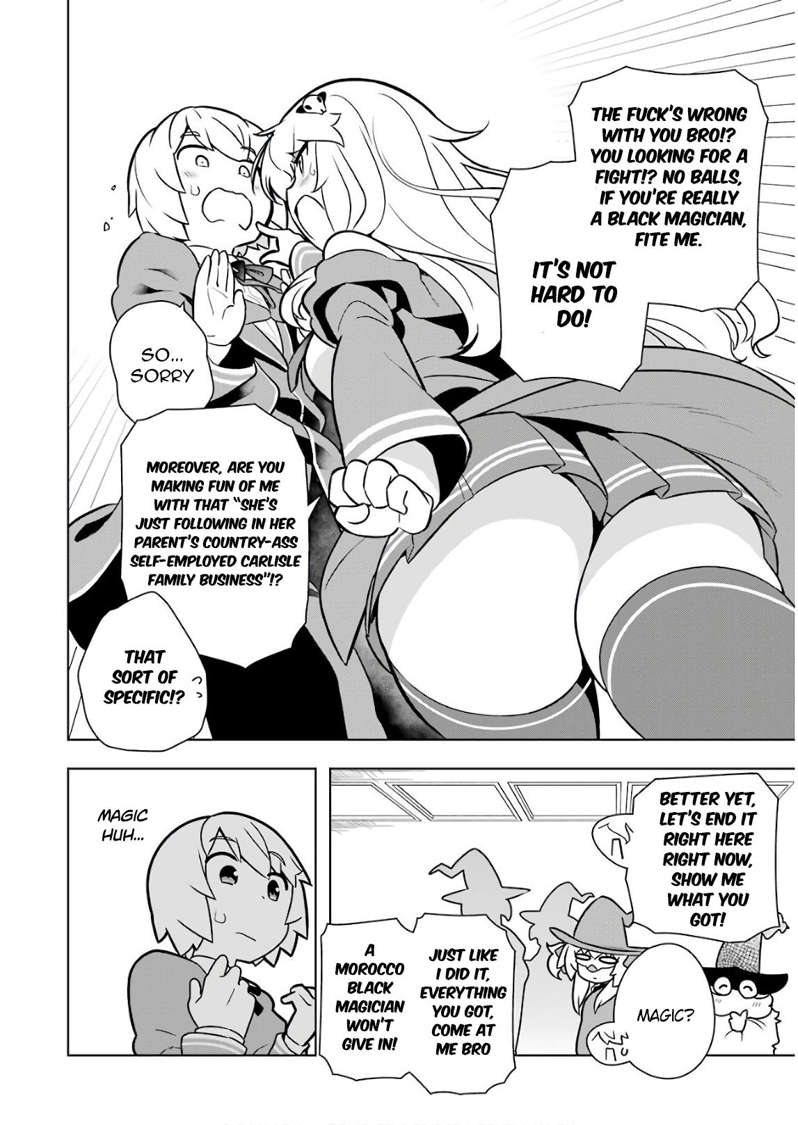 Though Young People Recoil From Entering the Black Magic Industry, I Found Its Treatment of Employees Quite Good When I Entered It, and the President and Familiar Are Cute Too So Everything Is Awesome! Chapter 16 page 20 - Chapter 16: I went to the Black Magic Industry's New Employee Training