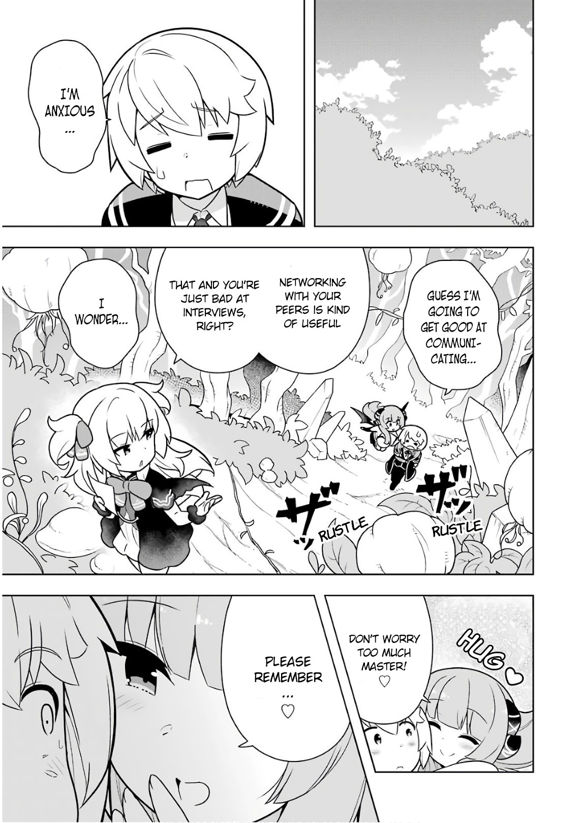 Though Young People Recoil From Entering the Black Magic Industry, I Found Its Treatment of Employees Quite Good When I Entered It, and the President and Familiar Are Cute Too So Everything Is Awesome! Chapter 16 page 3 - Chapter 16: I went to the Black Magic Industry's New Employee Training
