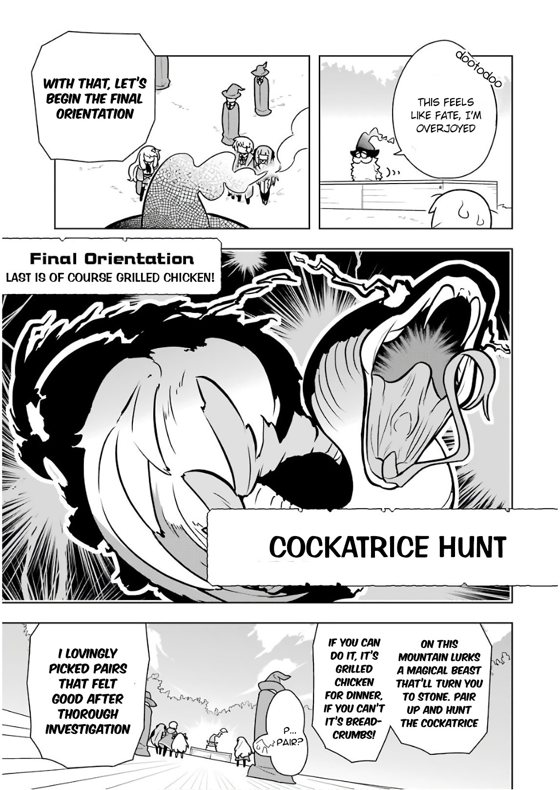 Though Young People Recoil From Entering the Black Magic Industry, I Found Its Treatment of Employees Quite Good When I Entered It, and the President and Familiar Are Cute Too So Everything Is Awesome! Chapter 16 page 33 - Chapter 16: I went to the Black Magic Industry's New Employee Training