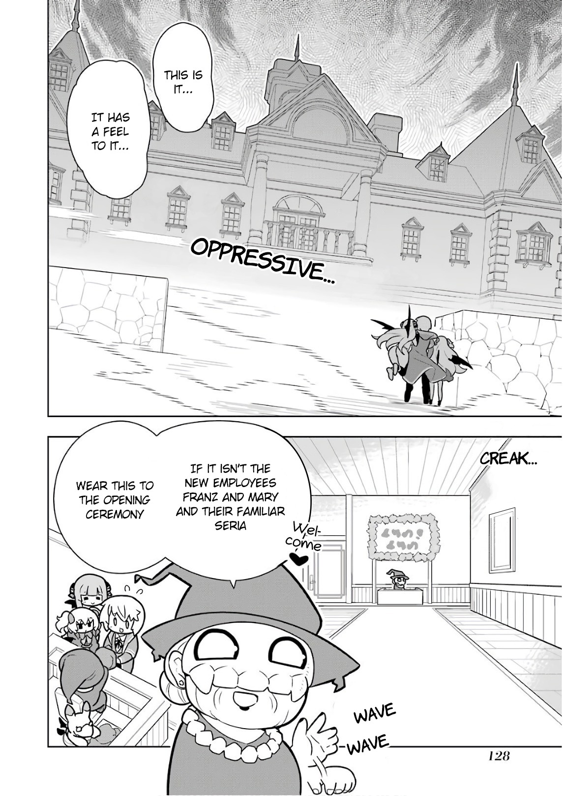 Though Young People Recoil From Entering the Black Magic Industry, I Found Its Treatment of Employees Quite Good When I Entered It, and the President and Familiar Are Cute Too So Everything Is Awesome! Chapter 16 page 6 - Chapter 16: I went to the Black Magic Industry's New Employee Training