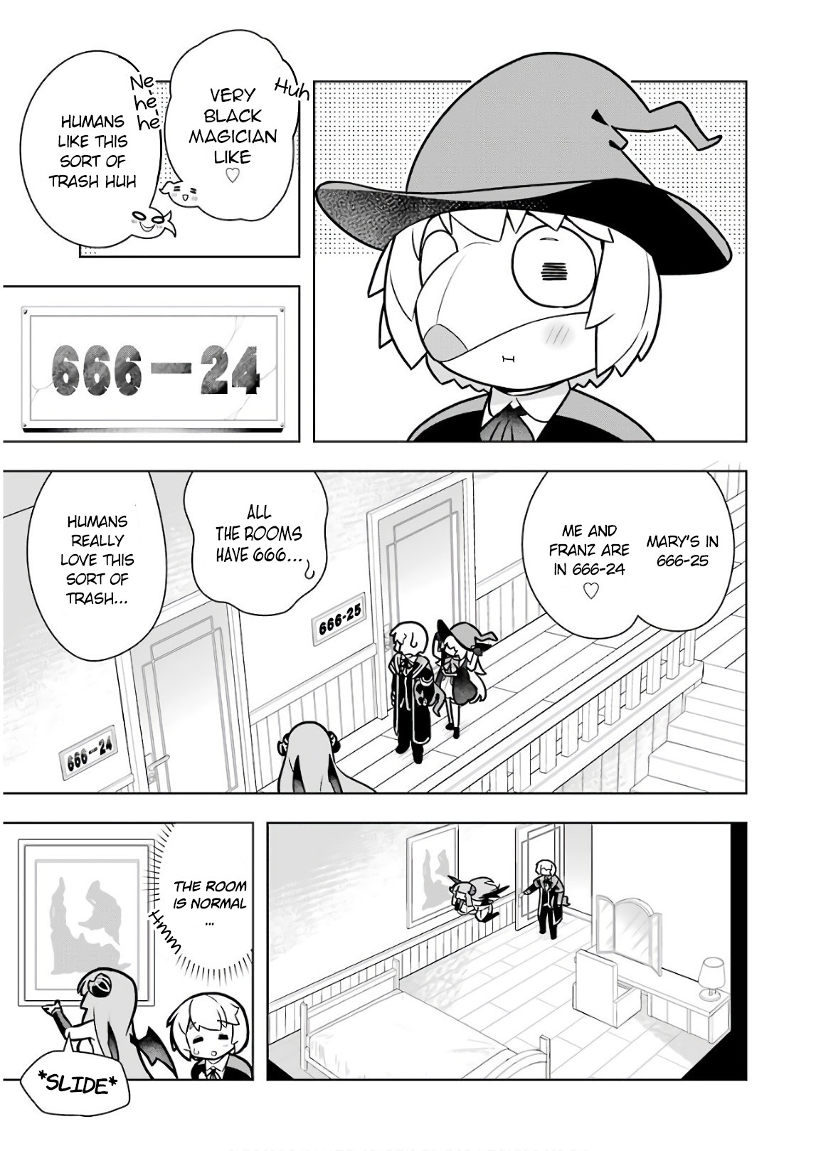 Though Young People Recoil From Entering the Black Magic Industry, I Found Its Treatment of Employees Quite Good When I Entered It, and the President and Familiar Are Cute Too So Everything Is Awesome! Chapter 16 page 7 - Chapter 16: I went to the Black Magic Industry's New Employee Training