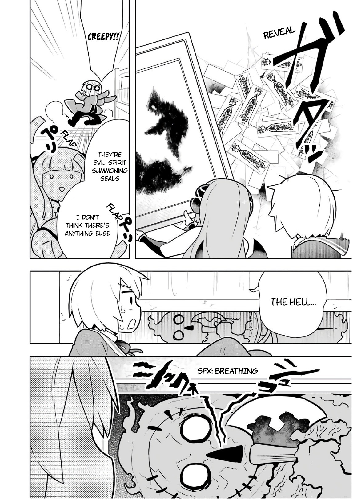 Though Young People Recoil From Entering the Black Magic Industry, I Found Its Treatment of Employees Quite Good When I Entered It, and the President and Familiar Are Cute Too So Everything Is Awesome! Chapter 16 page 8 - Chapter 16: I went to the Black Magic Industry's New Employee Training