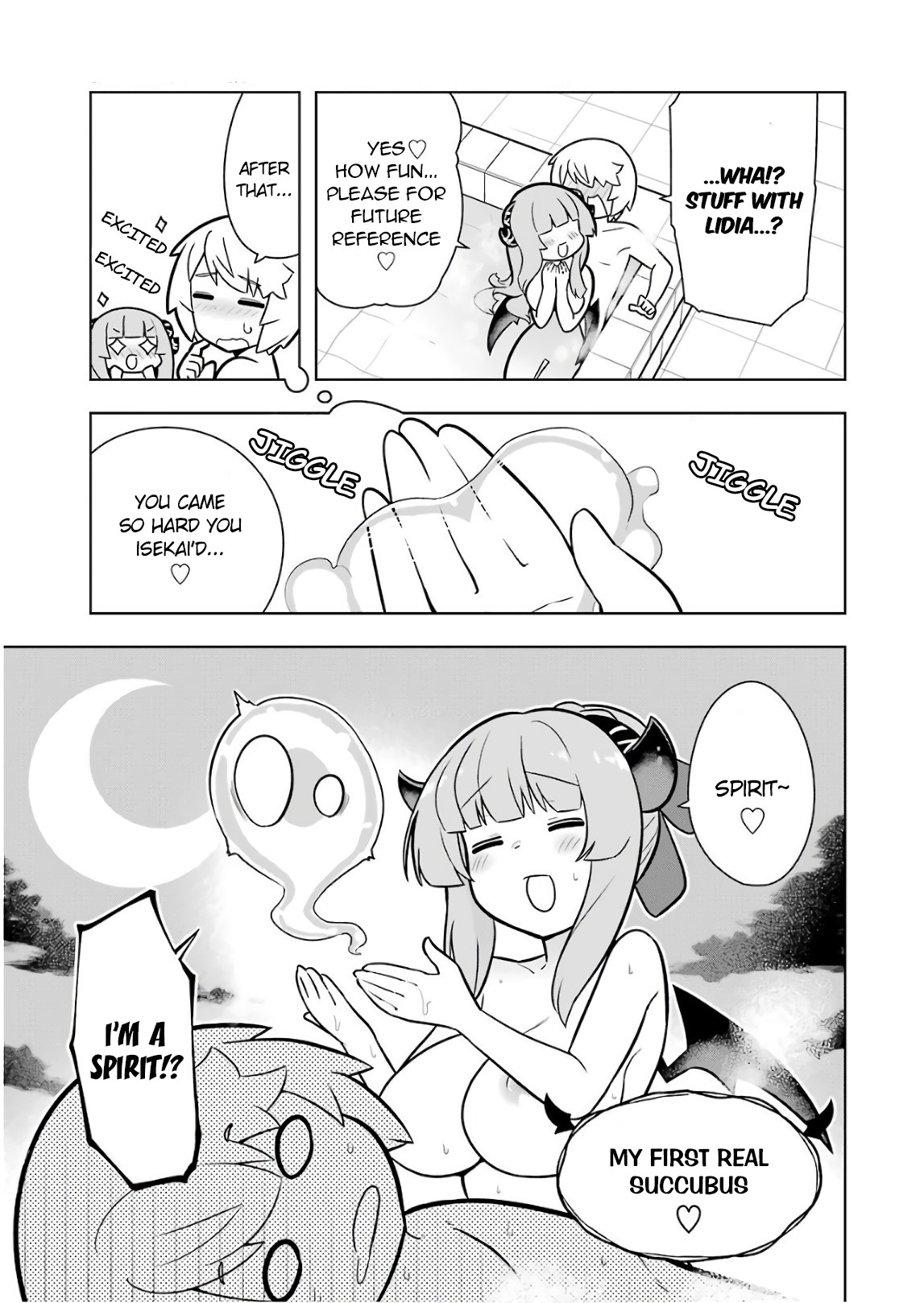 Though Young People Recoil From Entering the Black Magic Industry, I Found Its Treatment of Employees Quite Good When I Entered It, and the President and Familiar Are Cute Too So Everything Is Awesome! Chapter 17.5 page 1 - Chapter 17.5: My First Real Succubus
