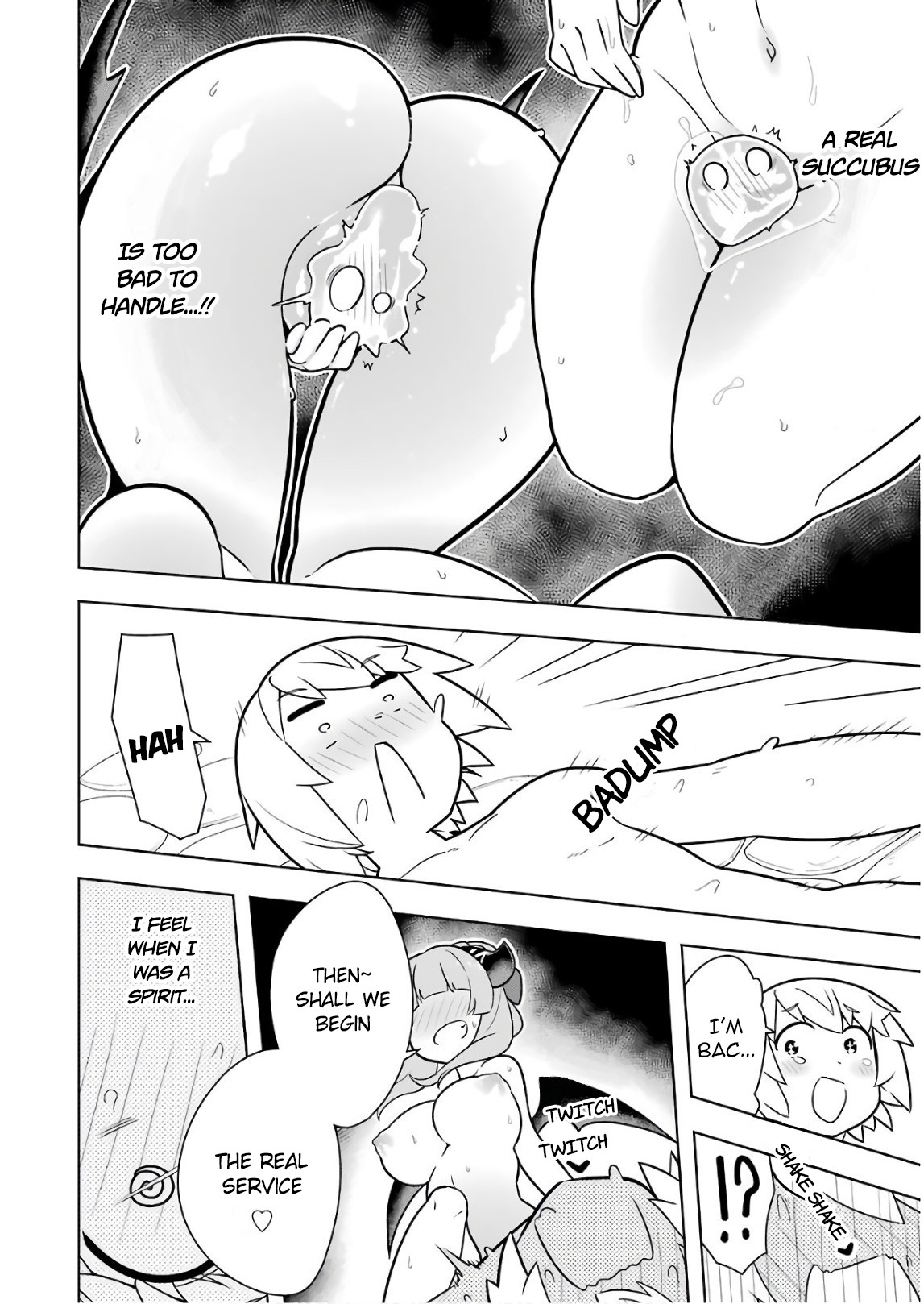 Though Young People Recoil From Entering the Black Magic Industry, I Found Its Treatment of Employees Quite Good When I Entered It, and the President and Familiar Are Cute Too So Everything Is Awesome! Chapter 17.5 page 6 - Chapter 17.5: My First Real Succubus