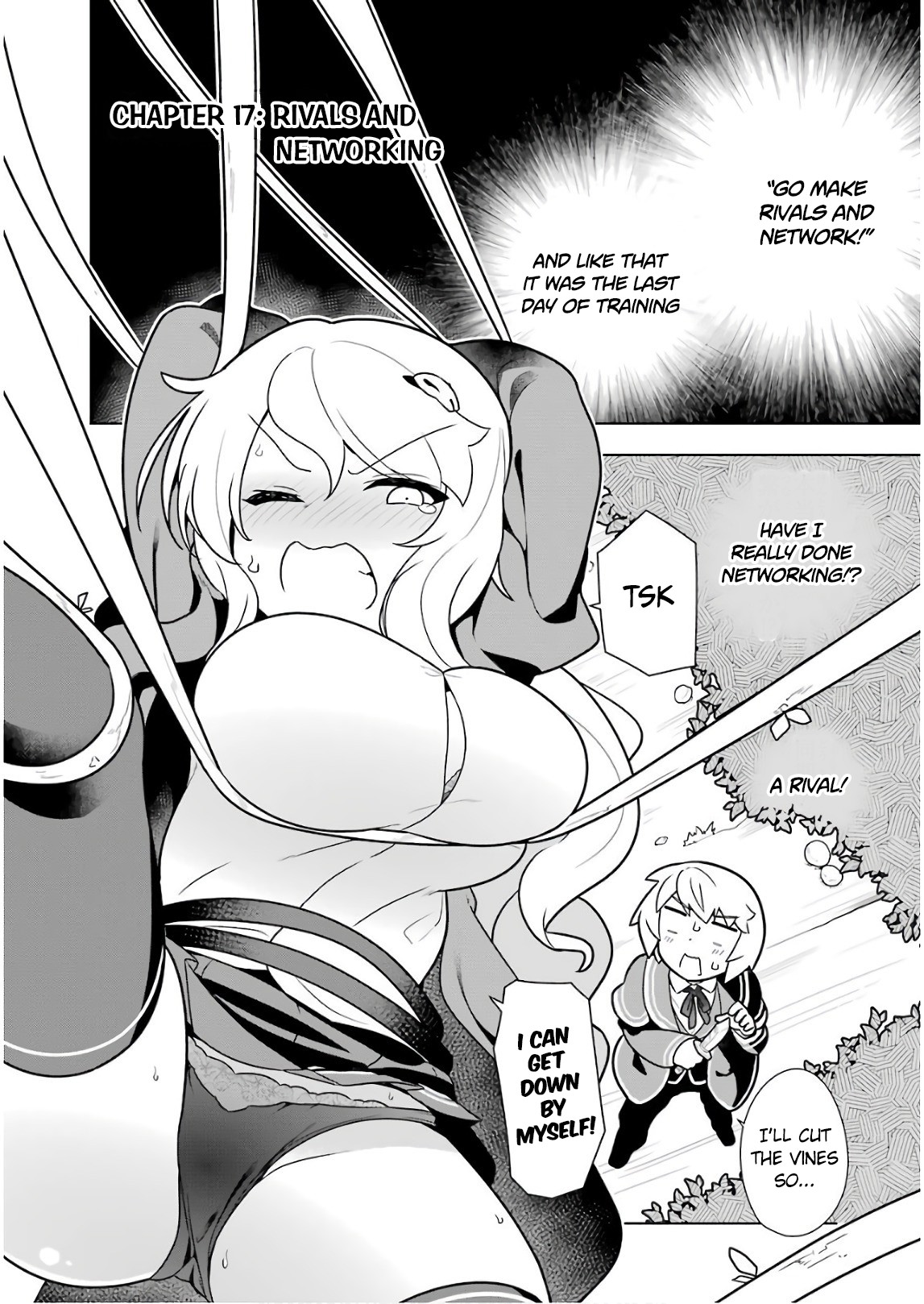 Though Young People Recoil From Entering the Black Magic Industry, I Found Its Treatment of Employees Quite Good When I Entered It, and the President and Familiar Are Cute Too So Everything Is Awesome! Chapter 17 page 1 - Chapter 17: Rivals and Networking