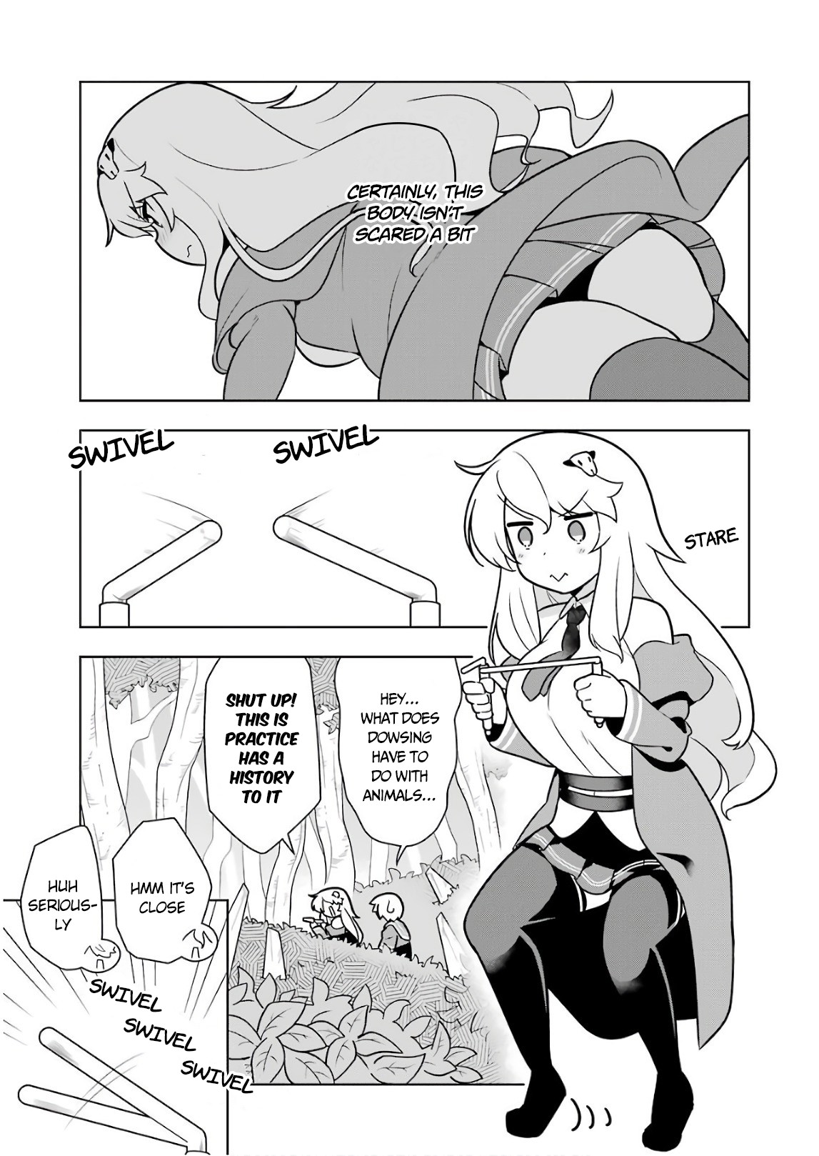 Though Young People Recoil From Entering the Black Magic Industry, I Found Its Treatment of Employees Quite Good When I Entered It, and the President and Familiar Are Cute Too So Everything Is Awesome! Chapter 17 page 11 - Chapter 17: Rivals and Networking