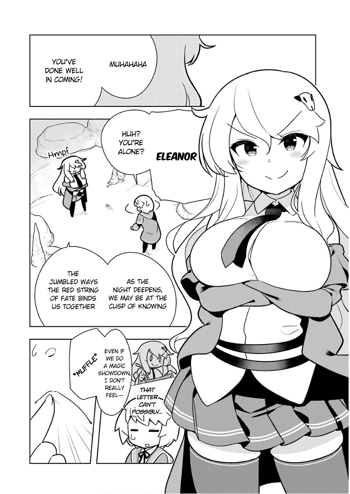 Though Young People Recoil From Entering the Black Magic Industry, I Found Its Treatment of Employees Quite Good When I Entered It, and the President and Familiar Are Cute Too So Everything Is Awesome! Chapter 17 page 28 - Chapter 17: Rivals and Networking