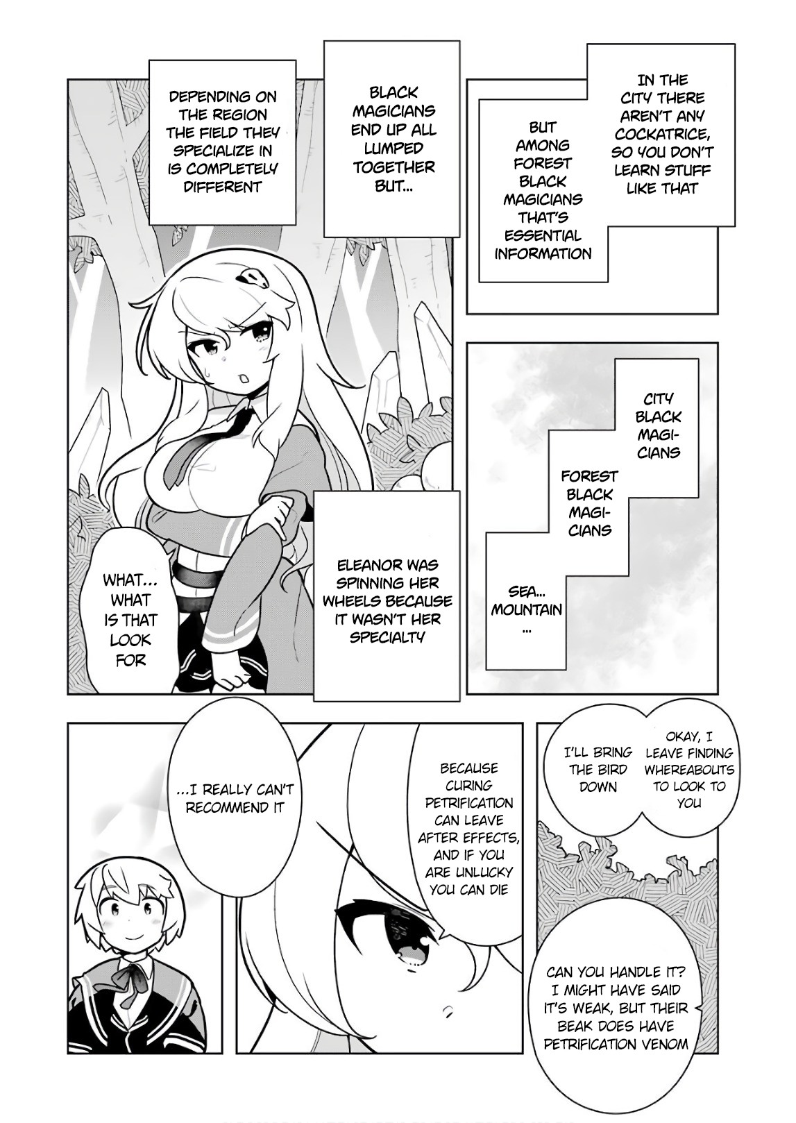 Though Young People Recoil From Entering the Black Magic Industry, I Found Its Treatment of Employees Quite Good When I Entered It, and the President and Familiar Are Cute Too So Everything Is Awesome! Chapter 17 page 8 - Chapter 17: Rivals and Networking