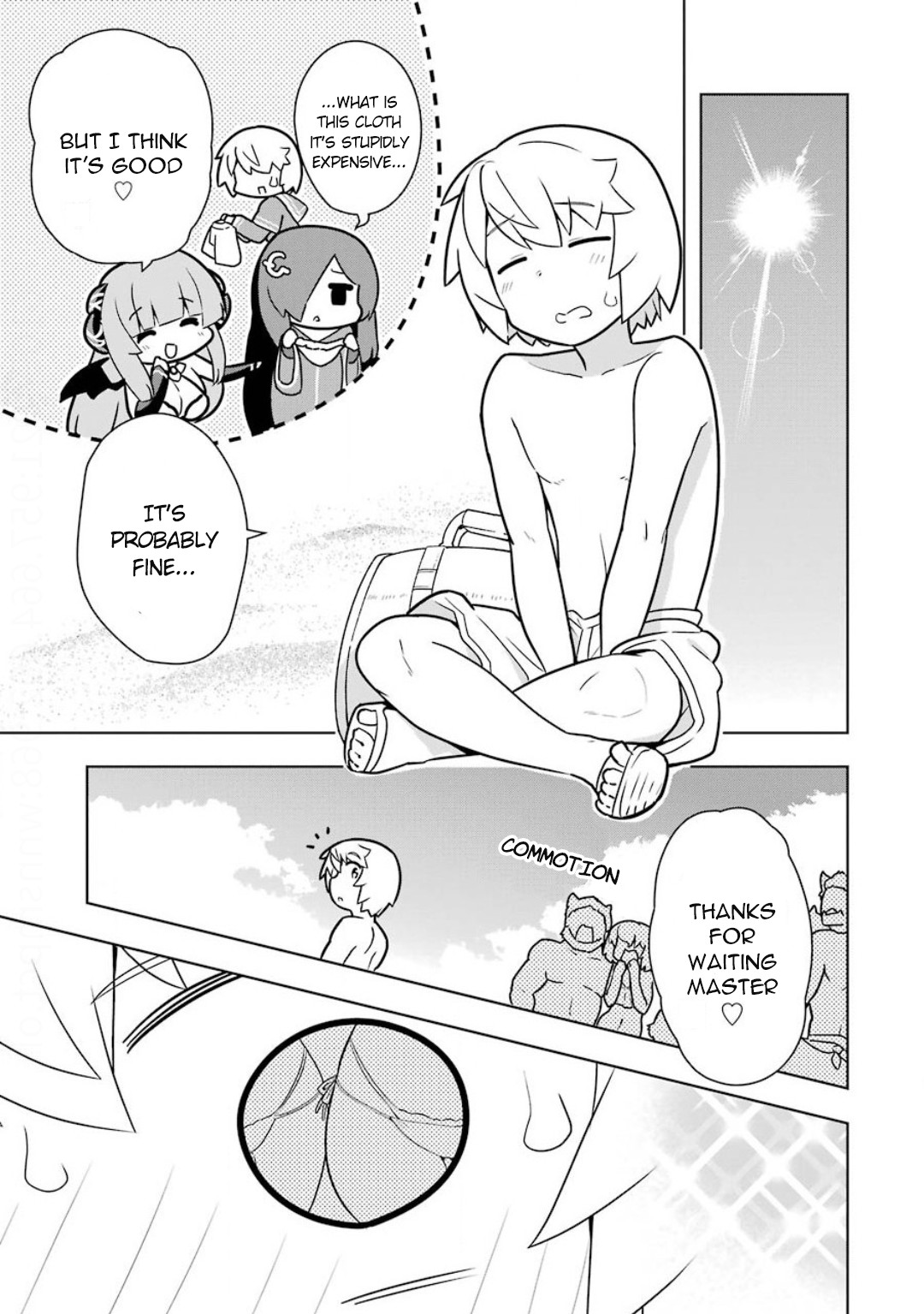 Though Young People Recoil From Entering the Black Magic Industry, I Found Its Treatment of Employees Quite Good When I Entered It, and the President and Familiar Are Cute Too So Everything Is Awesome! Chapter 18 page 13 - Chapter 18: The Start of Beach Season at Lightstone