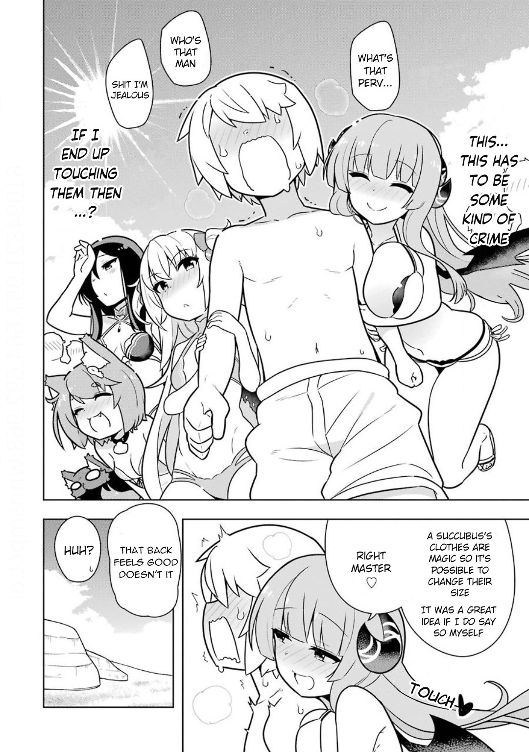 Though Young People Recoil From Entering the Black Magic Industry, I Found Its Treatment of Employees Quite Good When I Entered It, and the President and Familiar Are Cute Too So Everything Is Awesome! Chapter 18 page 15 - Chapter 18: The Start of Beach Season at Lightstone