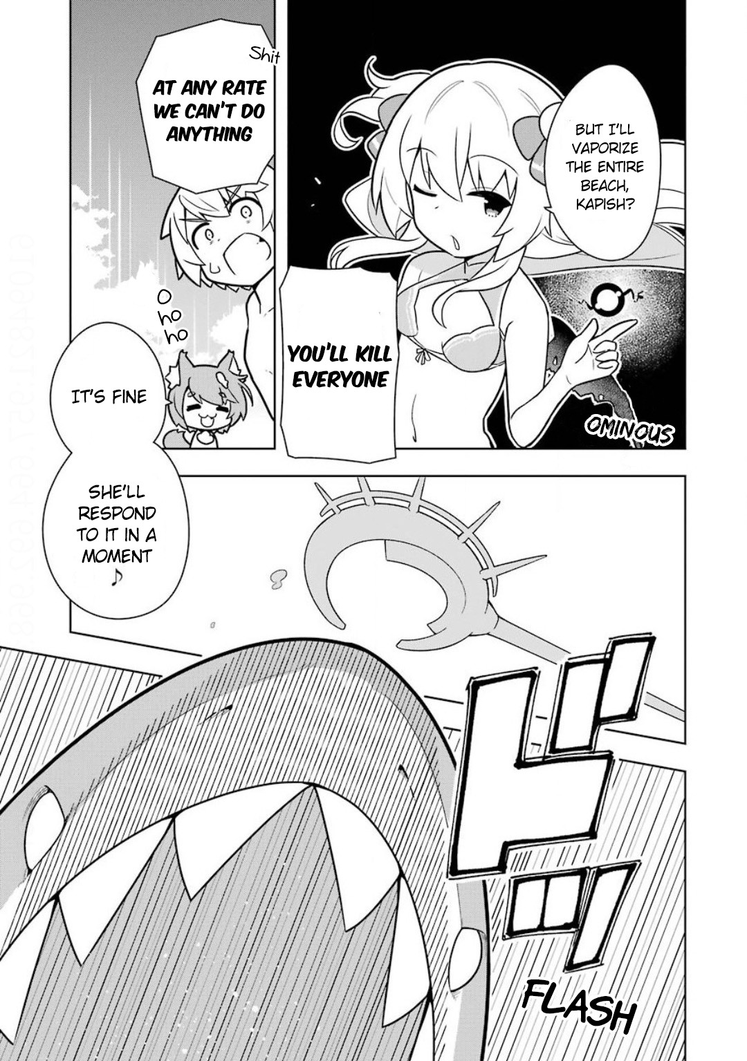 Though Young People Recoil From Entering the Black Magic Industry, I Found Its Treatment of Employees Quite Good When I Entered It, and the President and Familiar Are Cute Too So Everything Is Awesome! Chapter 18 page 24 - Chapter 18: The Start of Beach Season at Lightstone