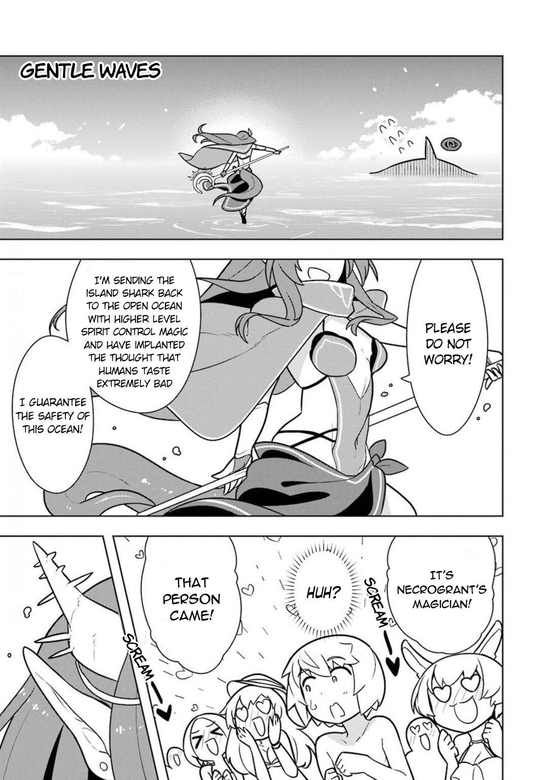 Though Young People Recoil From Entering the Black Magic Industry, I Found Its Treatment of Employees Quite Good When I Entered It, and the President and Familiar Are Cute Too So Everything Is Awesome! Chapter 18 page 26 - Chapter 18: The Start of Beach Season at Lightstone