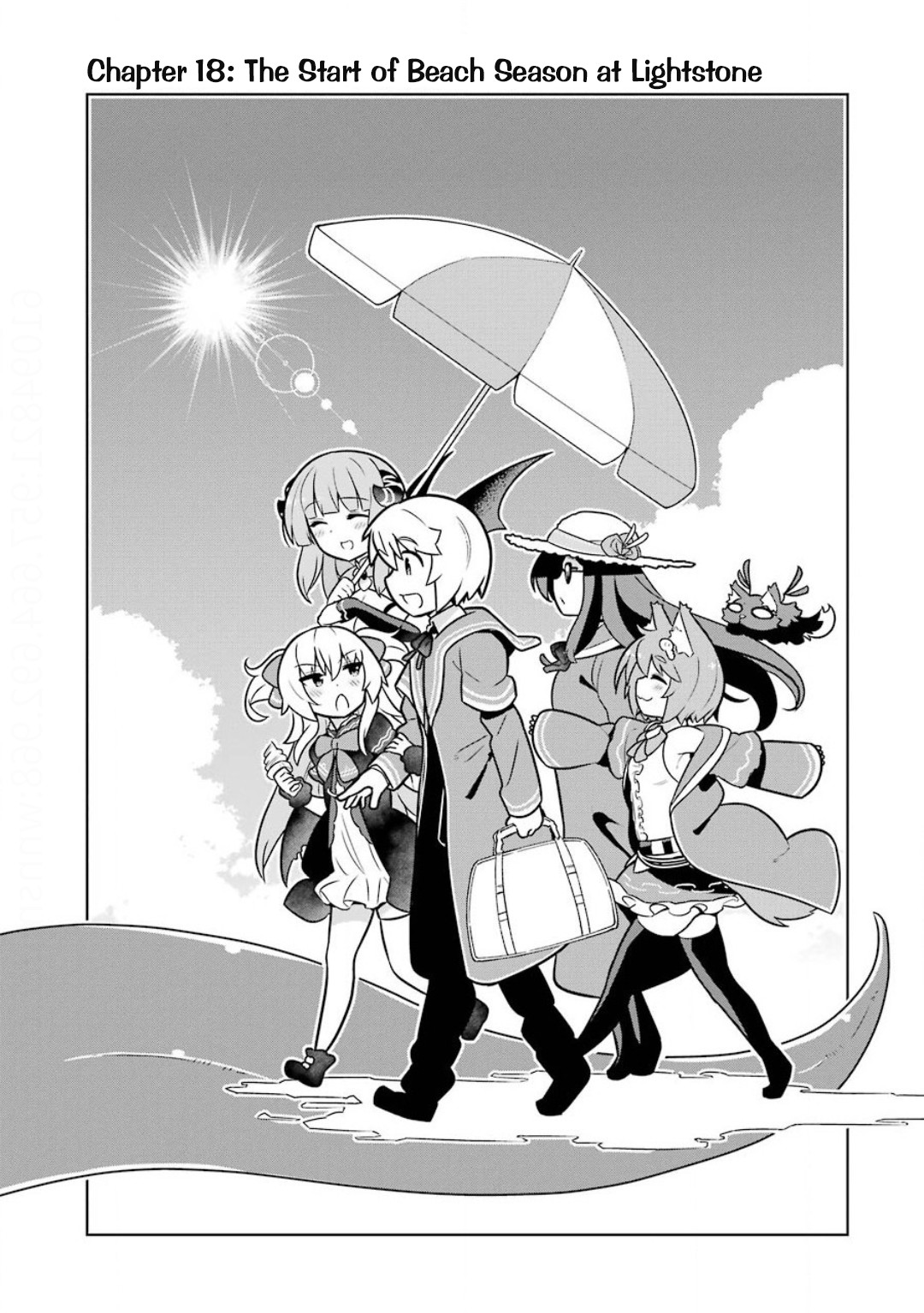 Though Young People Recoil From Entering the Black Magic Industry, I Found Its Treatment of Employees Quite Good When I Entered It, and the President and Familiar Are Cute Too So Everything Is Awesome! Chapter 18 page 5 - Chapter 18: The Start of Beach Season at Lightstone