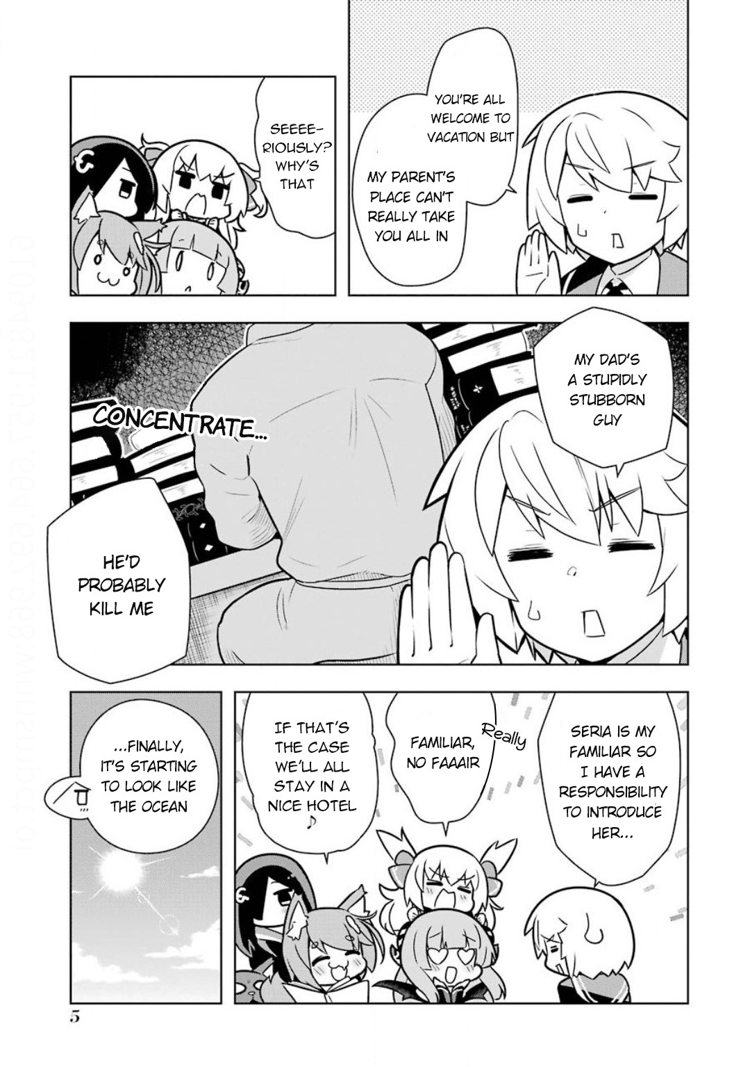 Though Young People Recoil From Entering the Black Magic Industry, I Found Its Treatment of Employees Quite Good When I Entered It, and the President and Familiar Are Cute Too So Everything Is Awesome! Chapter 18 page 7 - Chapter 18: The Start of Beach Season at Lightstone