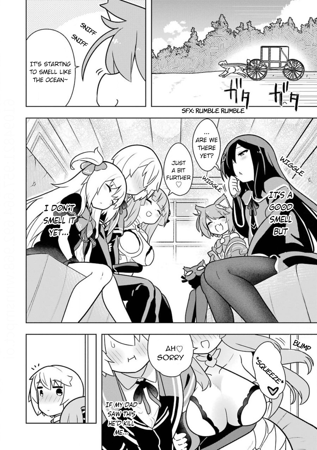 Though Young People Recoil From Entering the Black Magic Industry, I Found Its Treatment of Employees Quite Good When I Entered It, and the President and Familiar Are Cute Too So Everything Is Awesome! Chapter 18 page 8 - Chapter 18: The Start of Beach Season at Lightstone