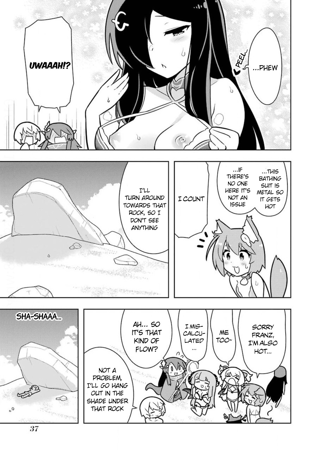 Though Young People Recoil From Entering the Black Magic Industry, I Found Its Treatment of Employees Quite Good When I Entered It, and the President and Familiar Are Cute Too So Everything Is Awesome! Chapter 19 page 9 - Chapter 19: The Mid-Career Recruited Alligator-Person Senpai