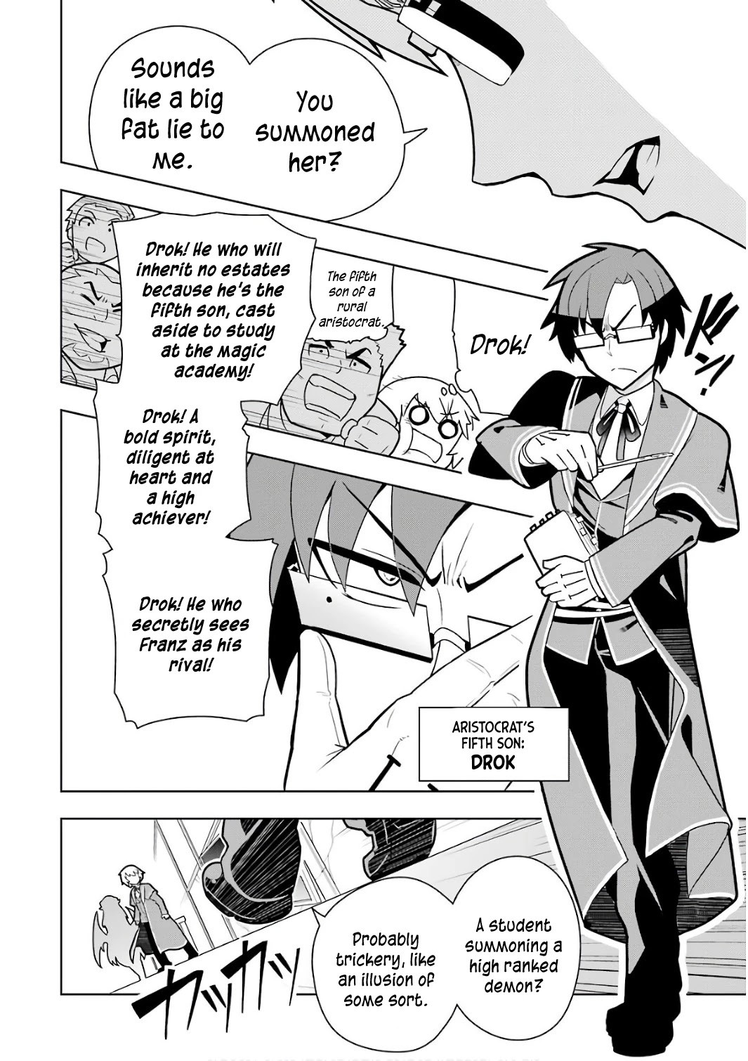 Though Young People Recoil From Entering the Black Magic Industry, I Found Its Treatment of Employees Quite Good When I Entered It, and the President and Familiar Are Cute Too So Everything Is Awesome! Chapter 2 page 12 - Chapter 2