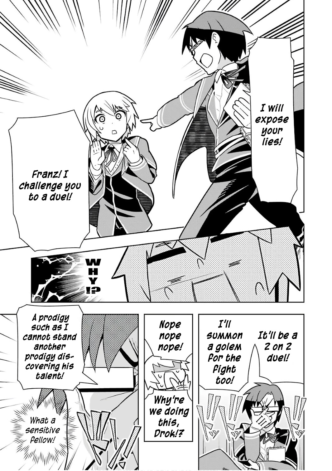 Though Young People Recoil From Entering the Black Magic Industry, I Found Its Treatment of Employees Quite Good When I Entered It, and the President and Familiar Are Cute Too So Everything Is Awesome! Chapter 2 page 13 - Chapter 2