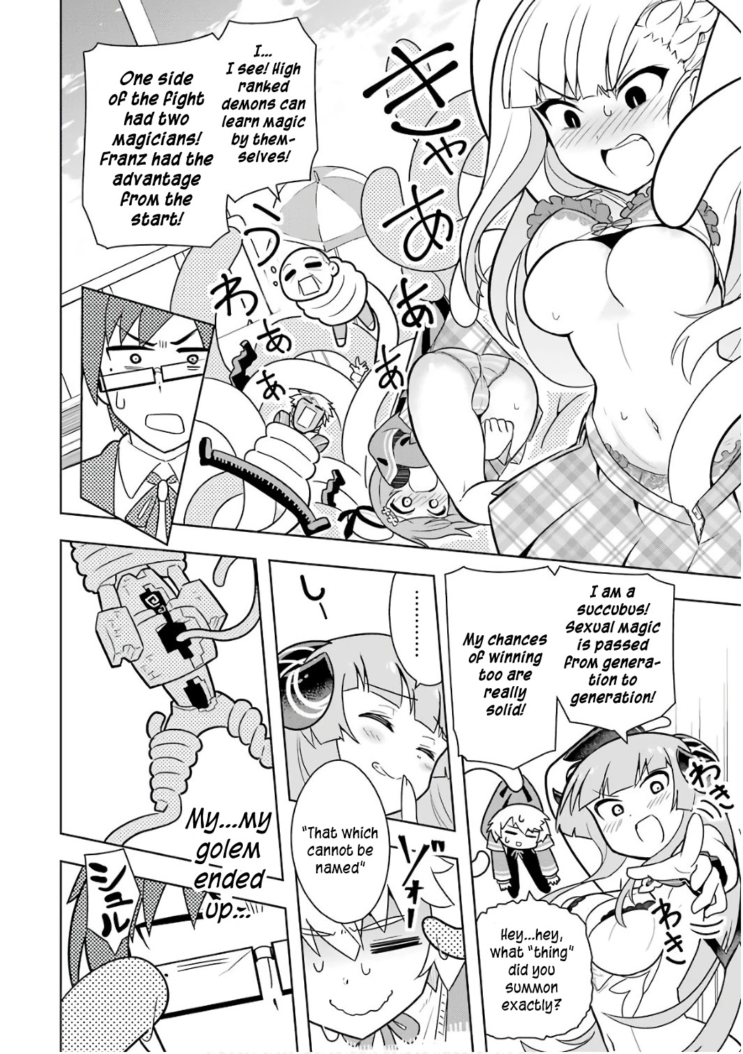 Though Young People Recoil From Entering the Black Magic Industry, I Found Its Treatment of Employees Quite Good When I Entered It, and the President and Familiar Are Cute Too So Everything Is Awesome! Chapter 2 page 25 - Chapter 2