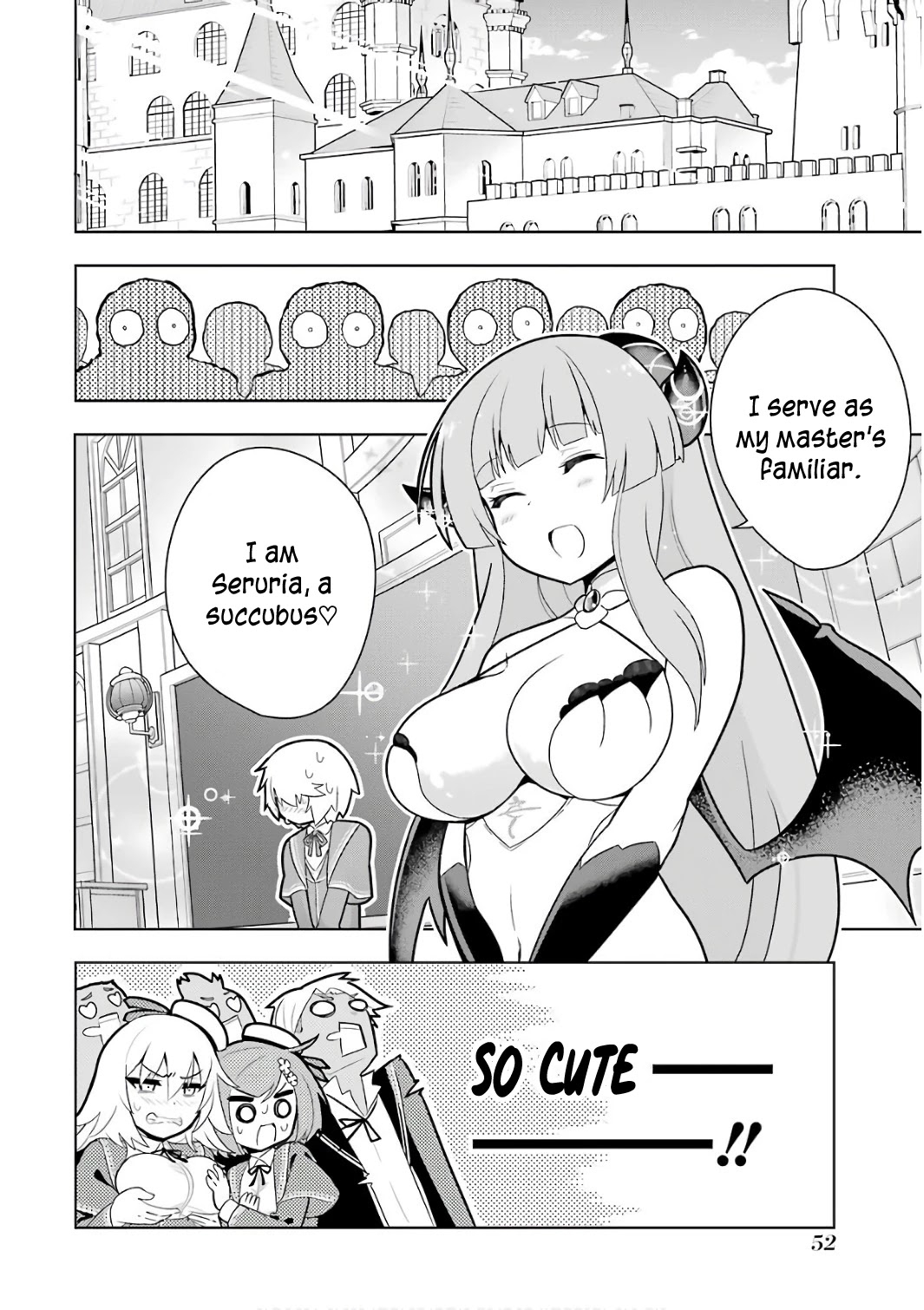 Though Young People Recoil From Entering the Black Magic Industry, I Found Its Treatment of Employees Quite Good When I Entered It, and the President and Familiar Are Cute Too So Everything Is Awesome! Chapter 2 page 6 - Chapter 2