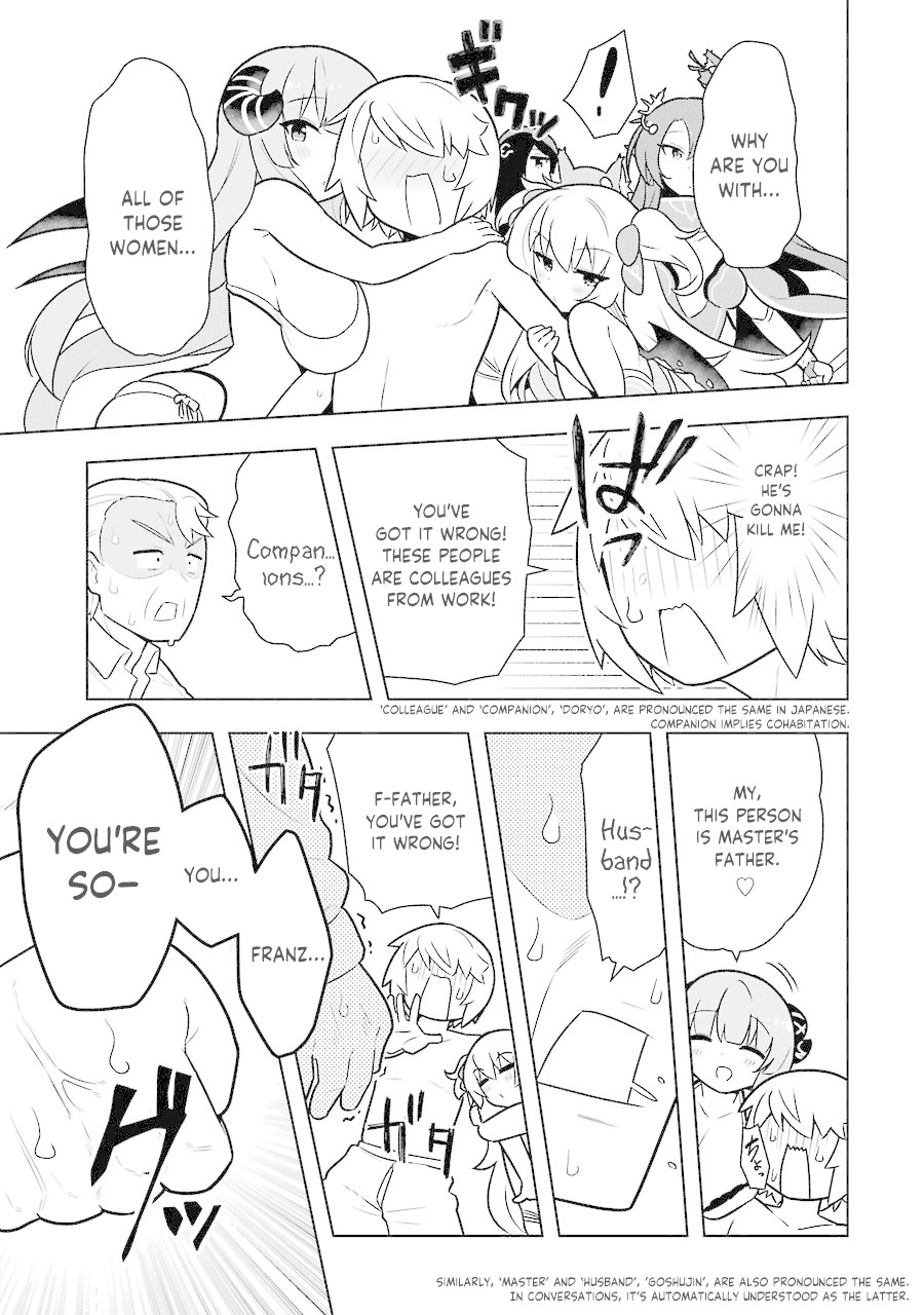 Though Young People Recoil From Entering the Black Magic Industry, I Found Its Treatment of Employees Quite Good When I Entered It, and the President and Familiar Are Cute Too So Everything Is Awesome! Chapter 20 page 3 - Chapter 20: Parents' House and The Ancestor
